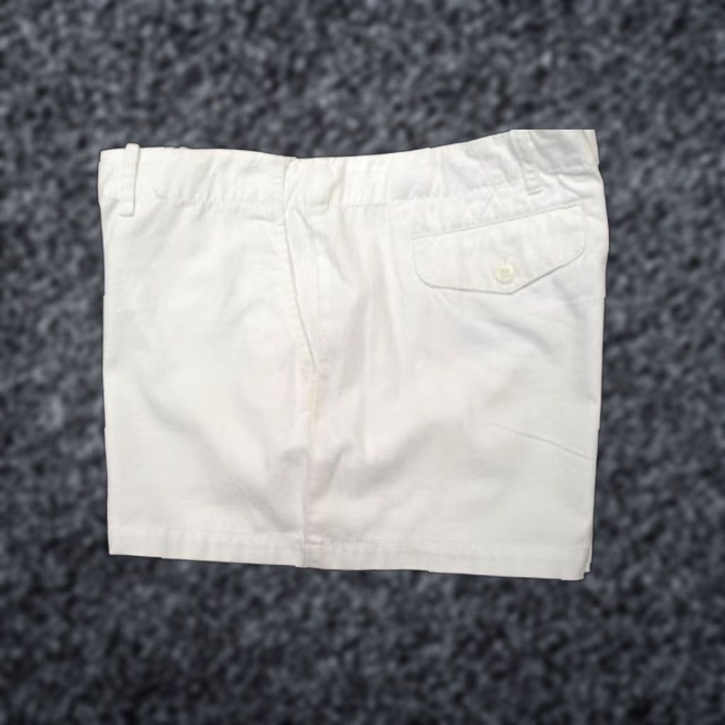 Ralph Lauren Ralph Lauren White Shorts 14 NWT Women Casual Shorts White 14 Size 36" / US 14 / IT 50 - 1 Preview