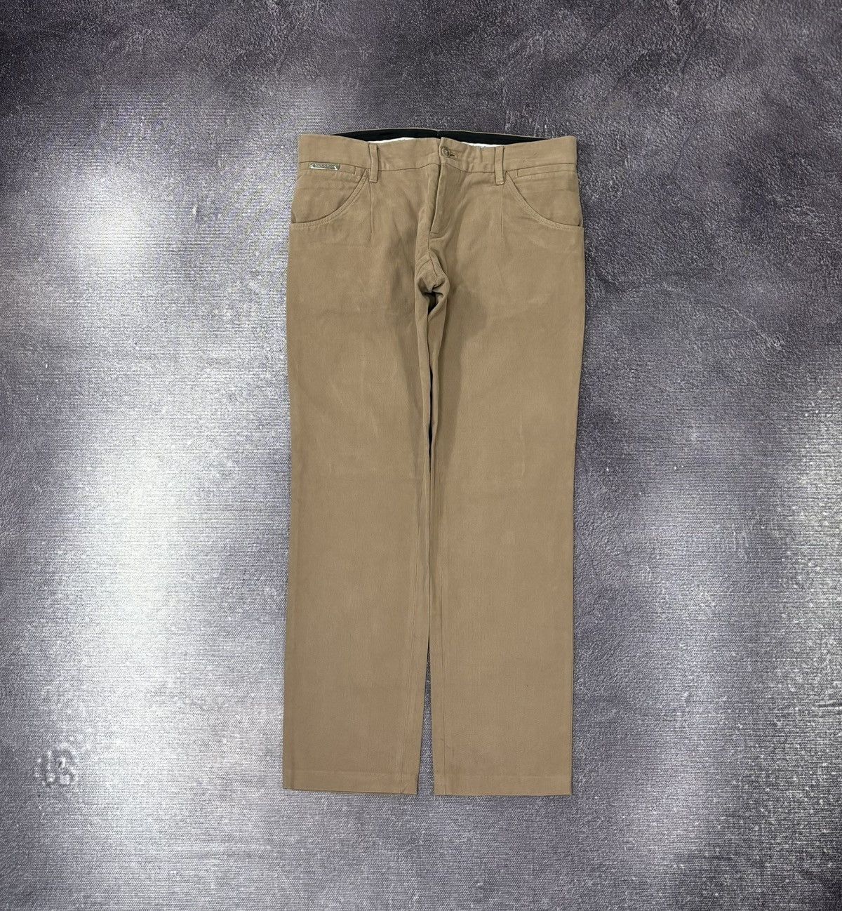 Dolce & Gabbana Dolce & Gabanna Women's Ivory Straight Fit Chino Pants Size 30" / US 8 / IT 44 - 1 Thumbnail