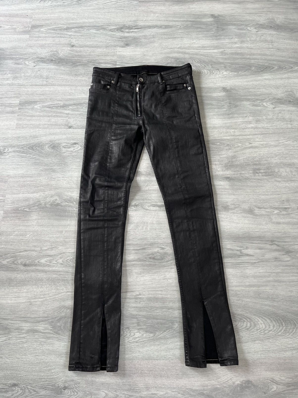 Rick Owens × Rick Owens Drkshdw Rick Owens DRKSHDW Tyrone Slit Cut 