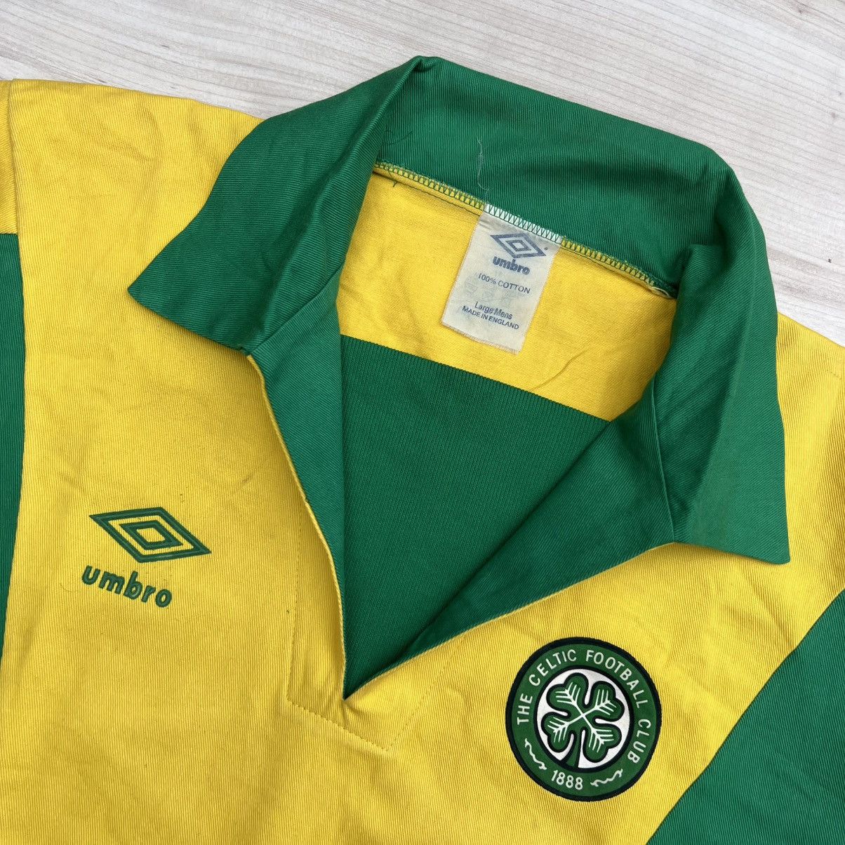 Umbro Celtic FC Umbro Drill/Training Top 1990-1992. Size US L / EU 52-54 / 3 - 3 Thumbnail