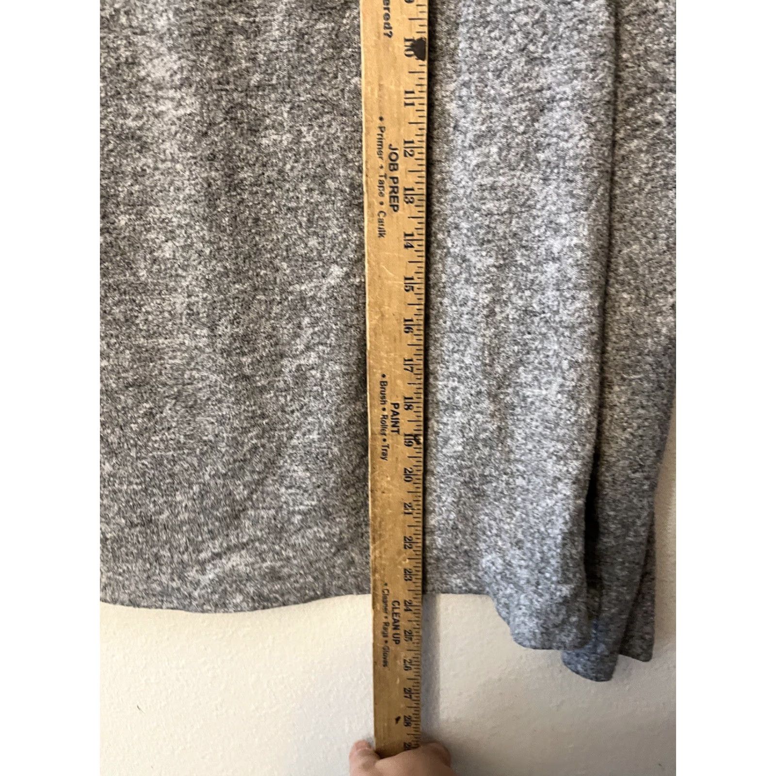 H&M H&M Basic Round Neck Pullover Sweater Women's Small Gray Long Sleeve Size S / US 4 / IT 40 - 3 Thumbnail