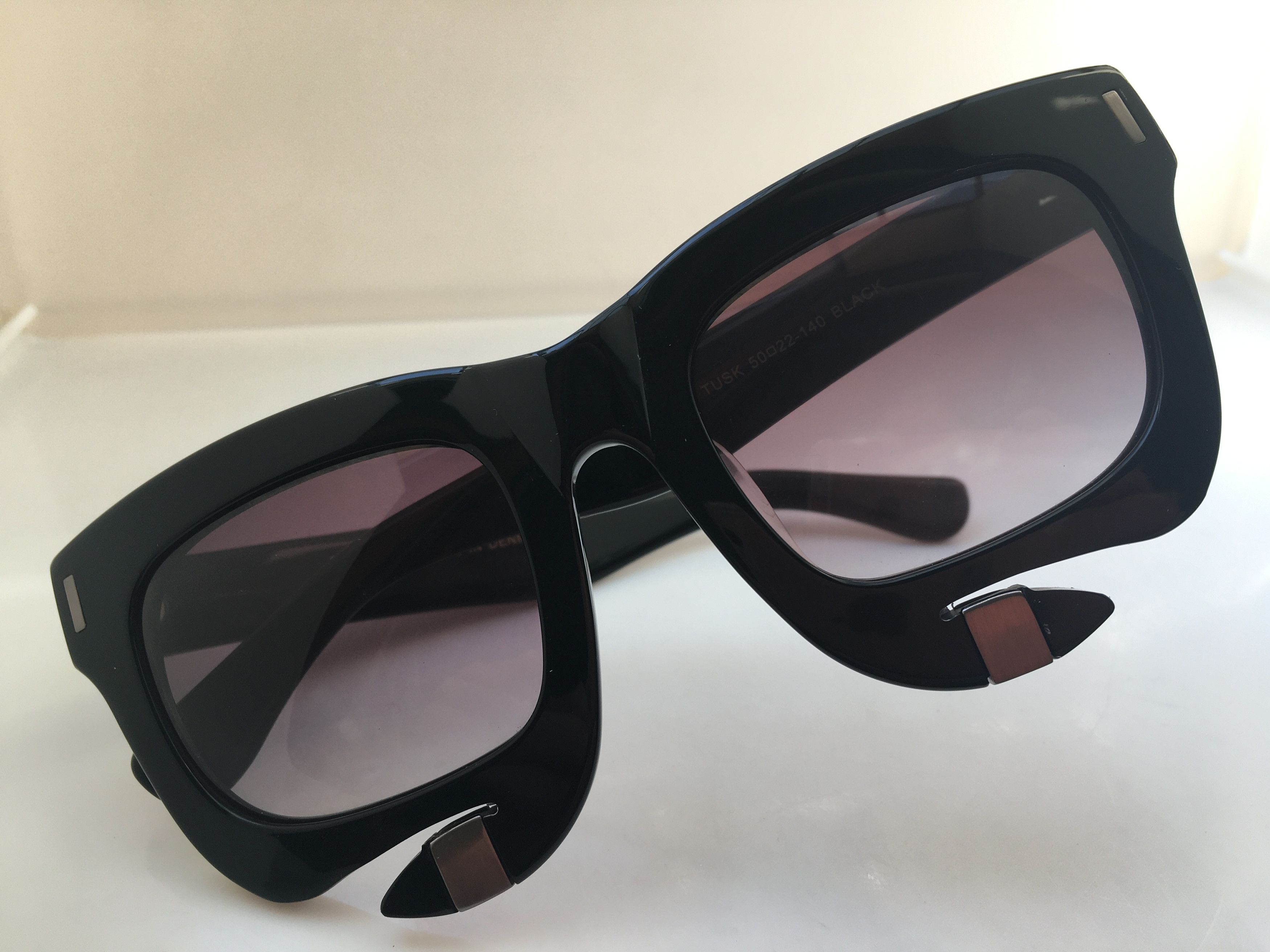 Other Rain Handmade Black Acetate Diva Girls Sunglasses Frame Size ONE SIZE - 5 Thumbnail