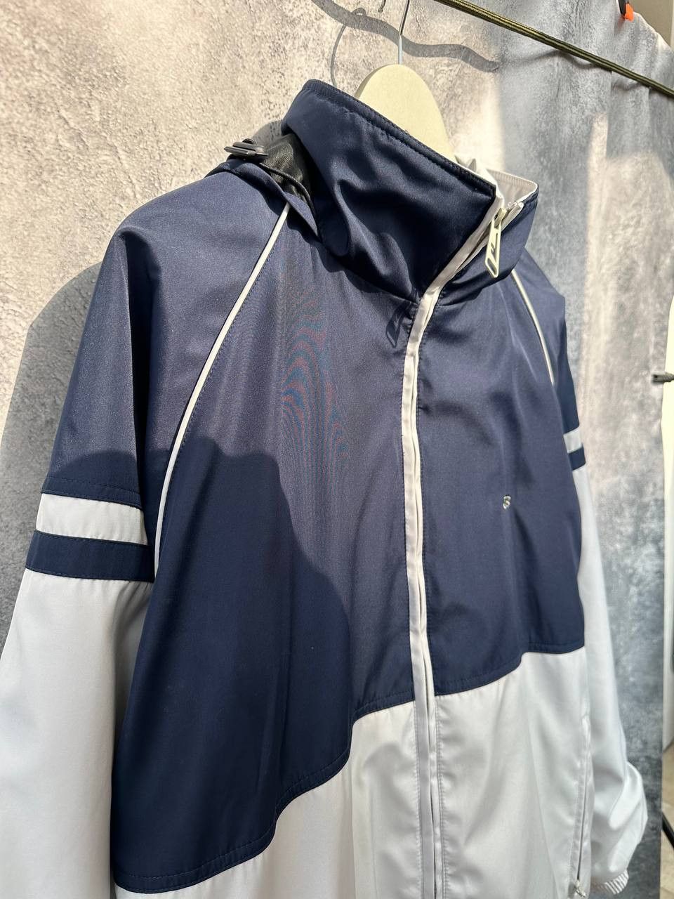 Lacoste × Vintage Lacoste Paris Jacket Striped Vintage 90s Hooded Size US XL / EU 56 / 4 - 4 Thumbnail