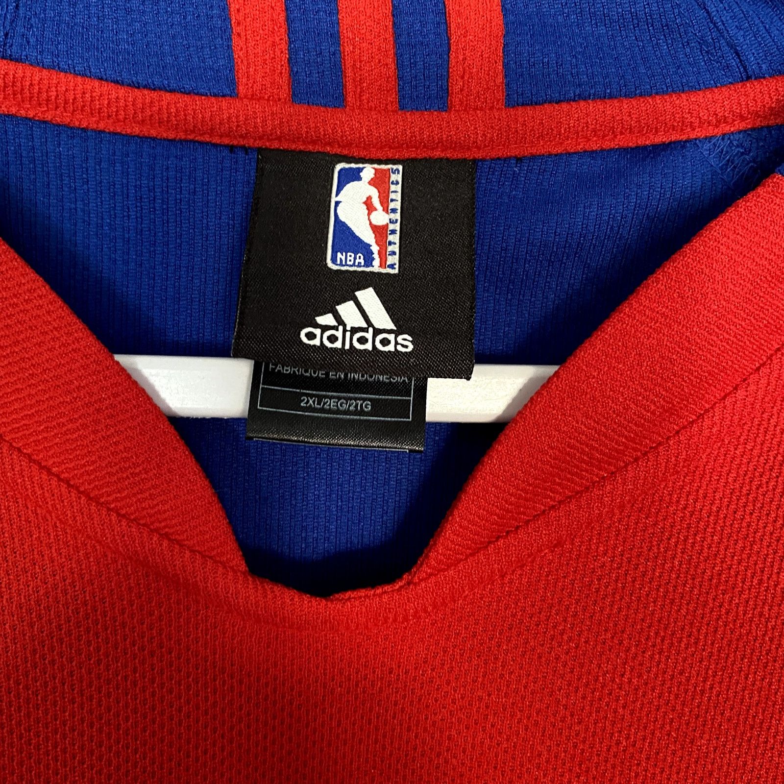 Adidas Adidas Clippers LA Spellout Embroidered Long Sleeve Jersey Size US XXL / EU 58 / 5 - 6 Thumbnail
