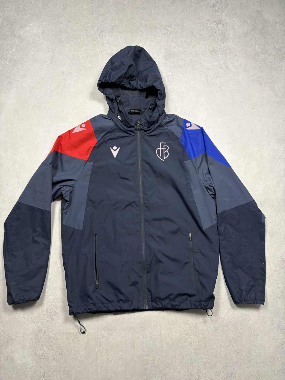 Macron Macron FC Basel 2024/2025 Hooded Jacket Football Windbreaker Size US M / EU 48-50 / 2 - 1 Thumbnail
