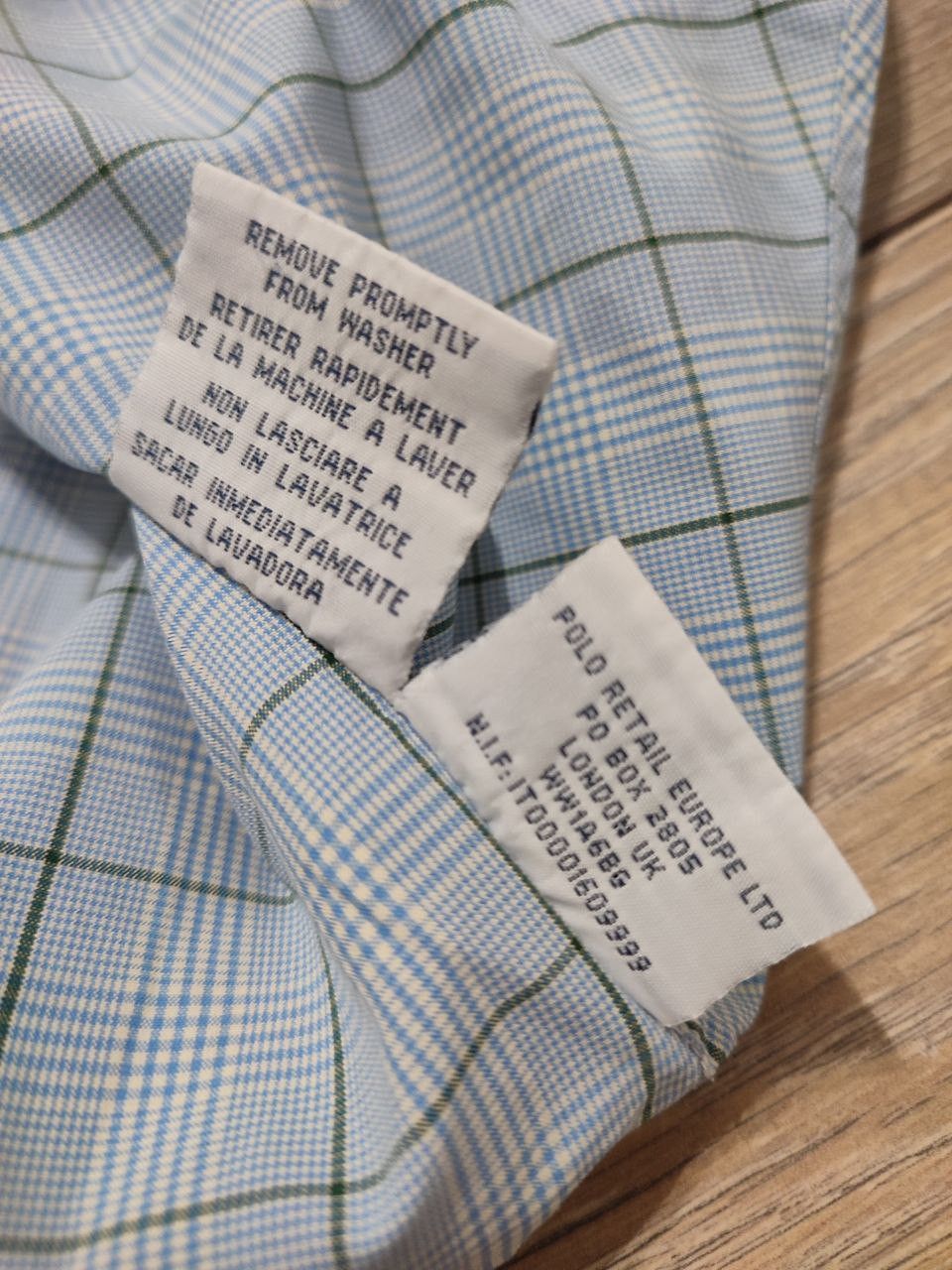 Polo Ralph Lauren × Ralph Lauren × Vintage Vintage Polo Ralph Lauren Custom Fit striped plaid Shirt Size US L / EU 52-54 / 3 - 13 Thumbnail