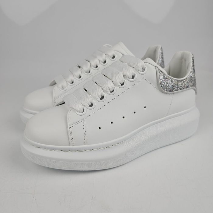 White glitter best sale alexander mcqueen