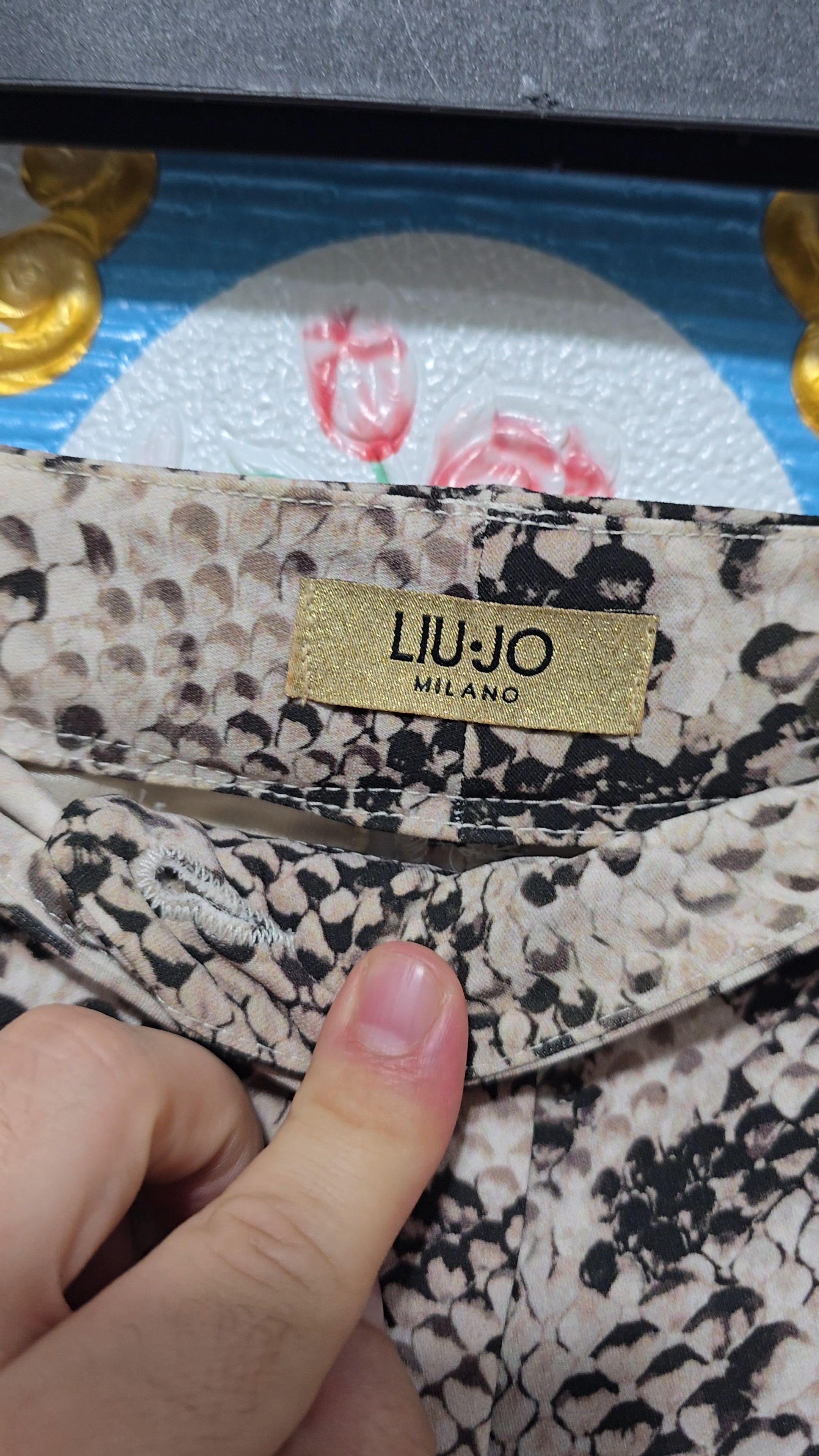 Liu Jo LIU JO trousers/pants , snake pattern, women's small it40 Size 27" / US 4 / IT 40 - 7 Thumbnail
