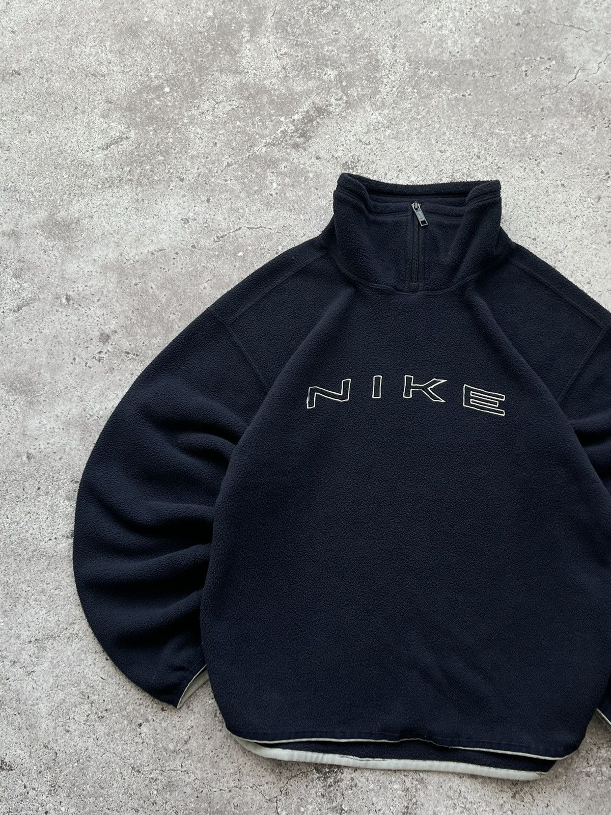 Nike ❗️Grail ❗️Vintage Nike Sherpa fleece sweatshirt Size US S / EU 44-46 / 1 - 5 Thumbnail