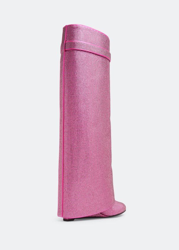 Givenchy o1srvl11e0325 Shark Lock Pant Boots in Pink Size US 9.5 / IT 39.5 - 3 Thumbnail