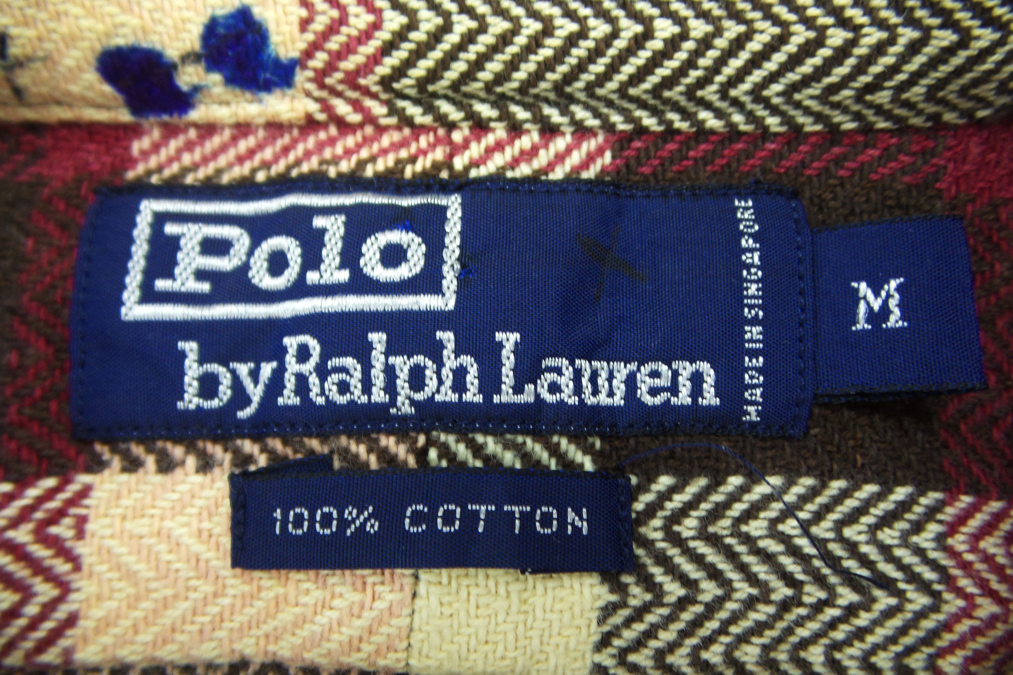 Polo Ralph Lauren × Ralph Lauren Ralph Lauren Double Pockets Chekered Shirts Size US M / EU 48-50 / 2 - 3 Thumbnail