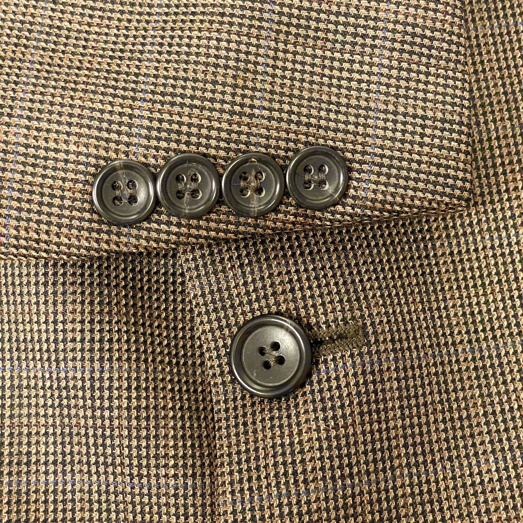 Joseph & Feiss Joseph & Feiss Sport Coat HOUNDSTOOTH 3 btn Jacket Size 42R - 4 Thumbnail