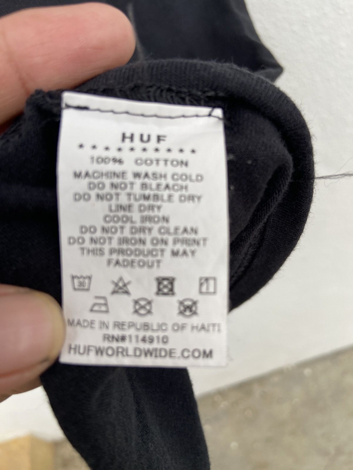 Huf Rare HUF t shirt oversized 20th year Celebration Size US XL / EU 56 / 4 - 9 Thumbnail