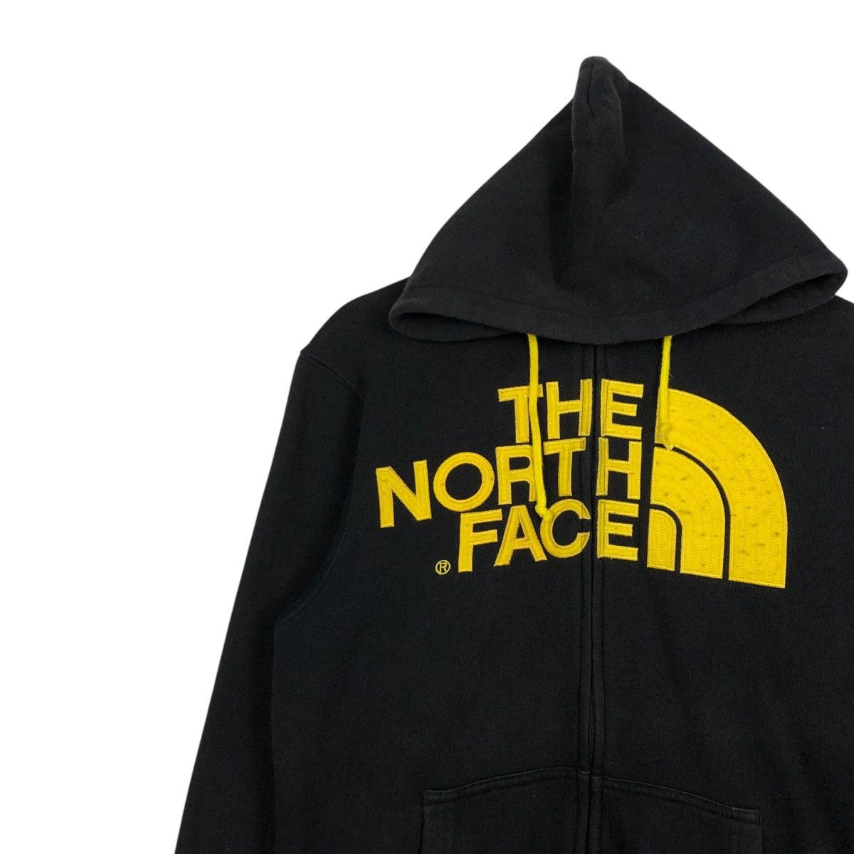 The North Face 🔥VINTAGE ZIPPER HOODIE THE NORTH FACE SPELL OUT BIG LOGO Size US M / EU 48-50 / 2 - 9 Thumbnail