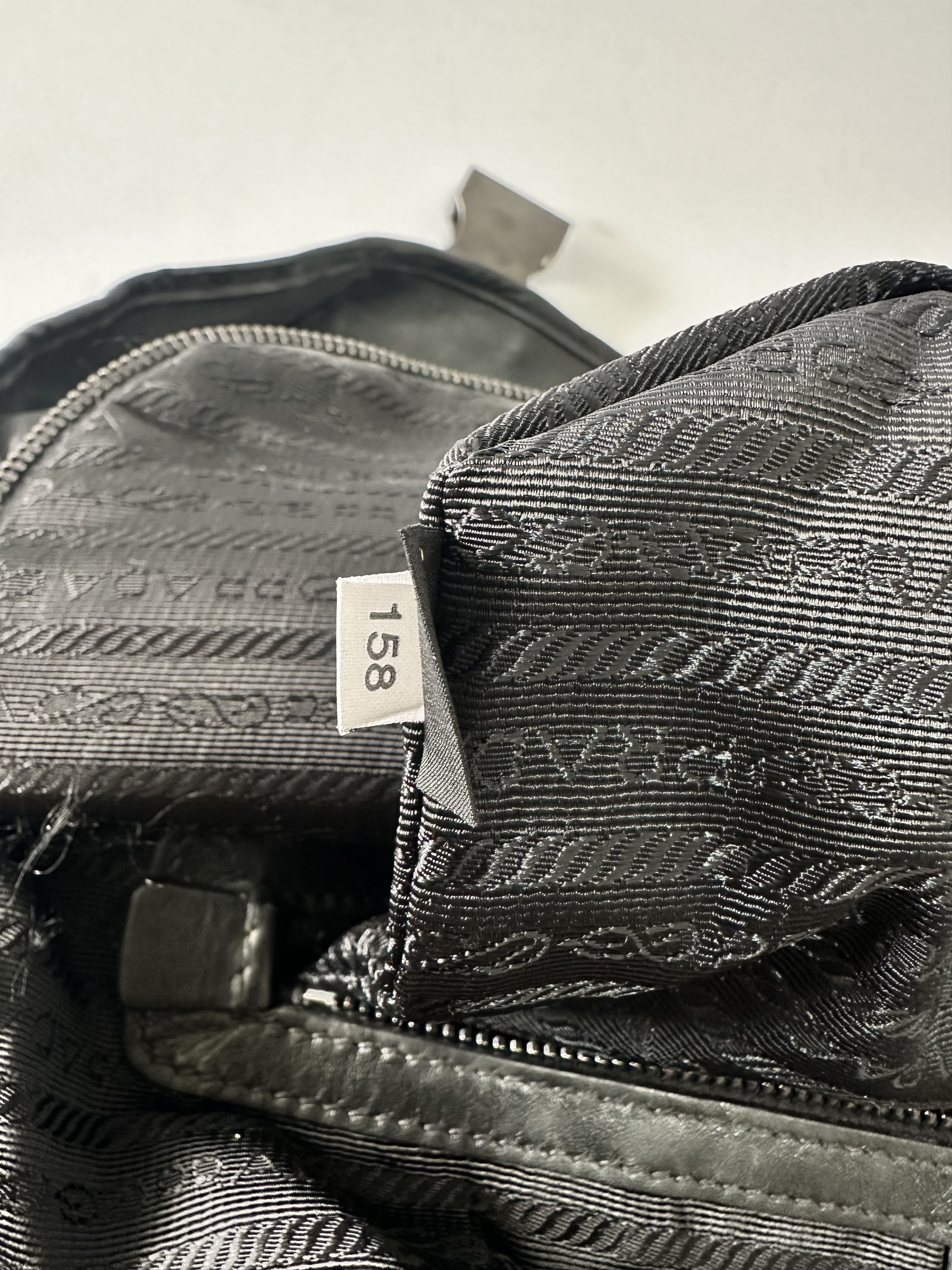 Prada Prada Black Nylon Messenger Bag Size ONE SIZE - 10 Thumbnail