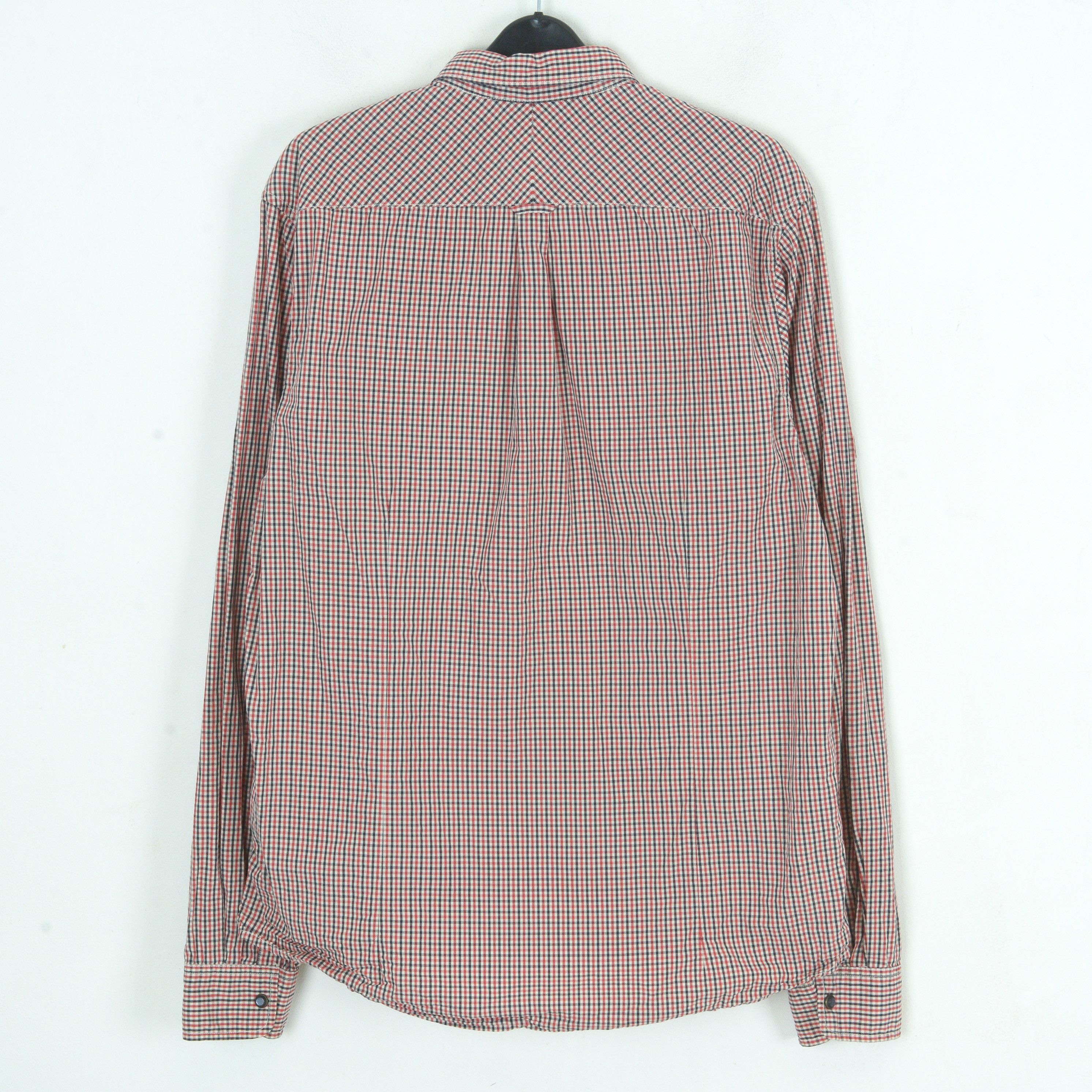 Scotch & Soda Men's Long Sleeve Western Pearl Snap Shirt Check Tartan Size US L / EU 52-54 / 3 - 4 Thumbnail