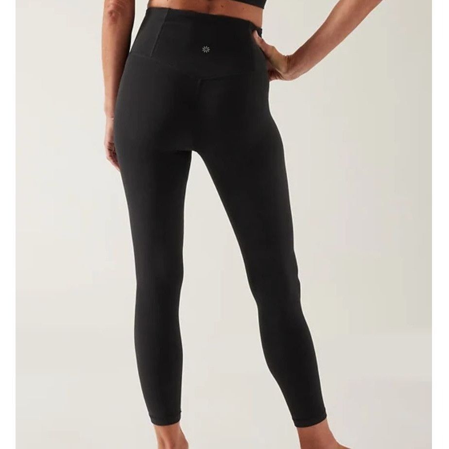 Athleta Athleta UHR Elation Tight 7/8 1x Black Women Powervita High Size 38" / US 16 / IT 52 - 1 Thumbnail