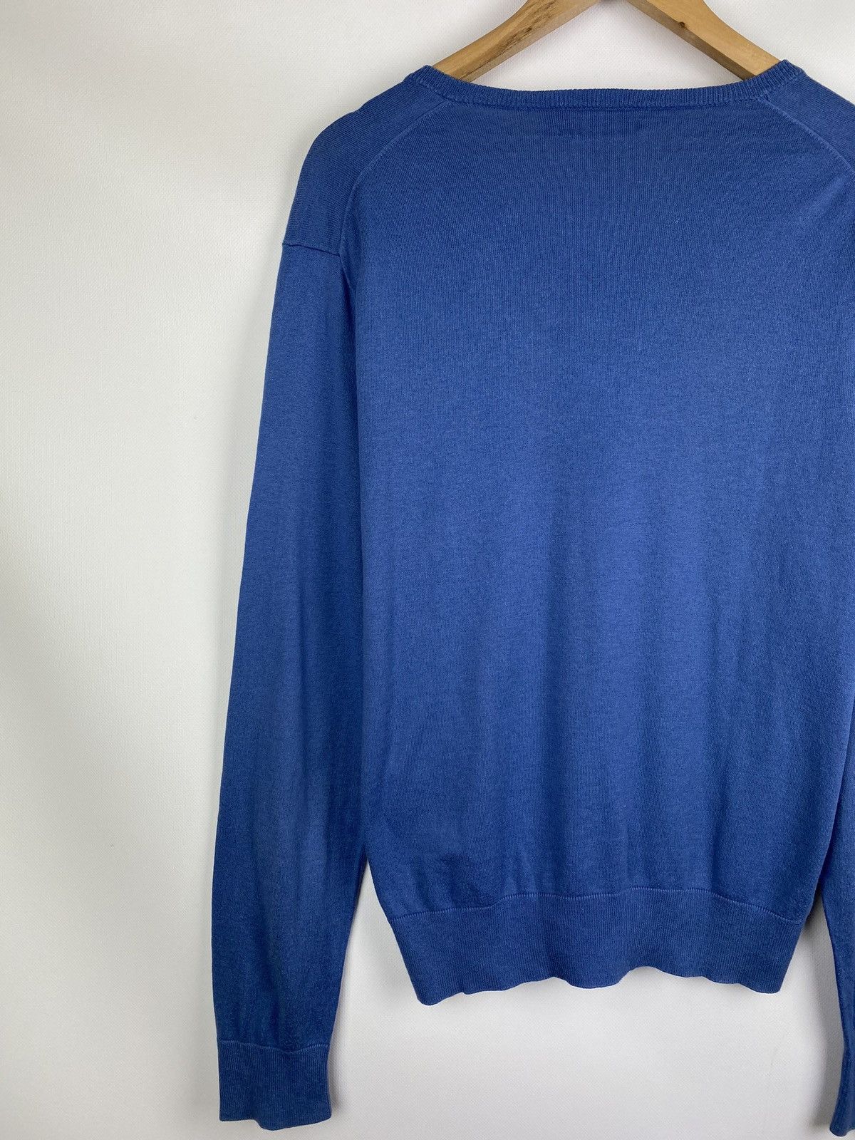 Vintage Polo by Ralph Lauren vintage men’s v neck sweater pullover Size US L / EU 52-54 / 3 - 13 Thumbnail
