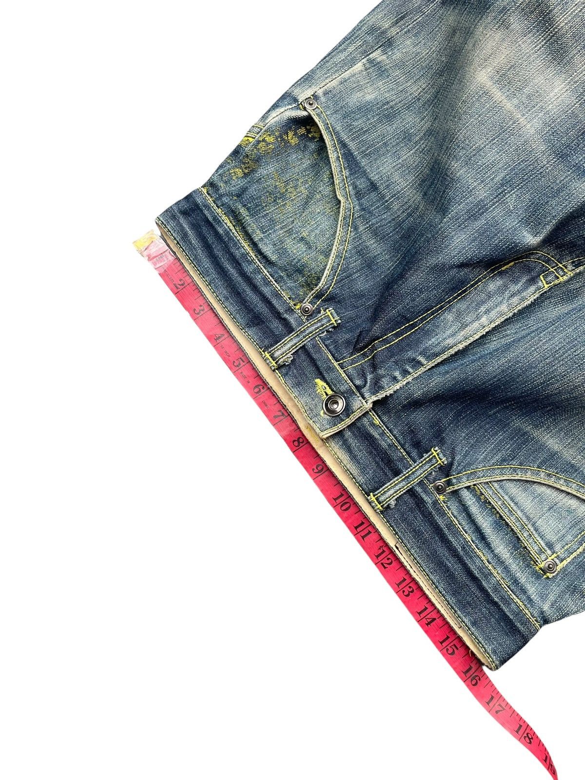 Japanese Brand Lane Kieferner Selvedge Distresed Denim Size US 32 / EU 48 - 18 Thumbnail