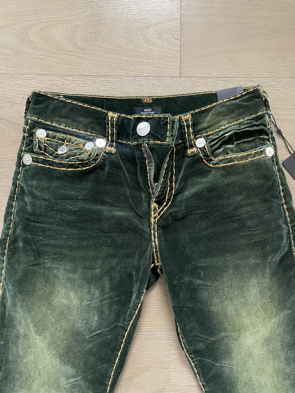 True Religion TRUE RELIGION - CONSTANTINE - RICKY RELAXED STRAIGHT Size US 31 - 6 Thumbnail