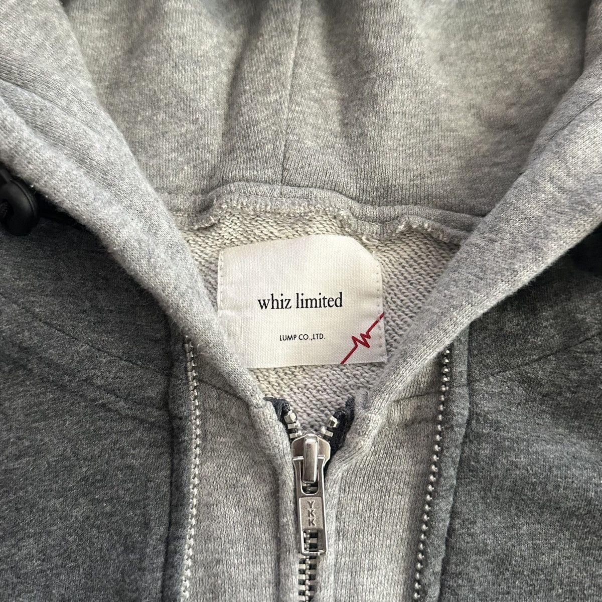 WHIZ LIMITED Faux Double Zip Script Print Hoodie Size US M / EU 48-50 / 2 - 4 Thumbnail