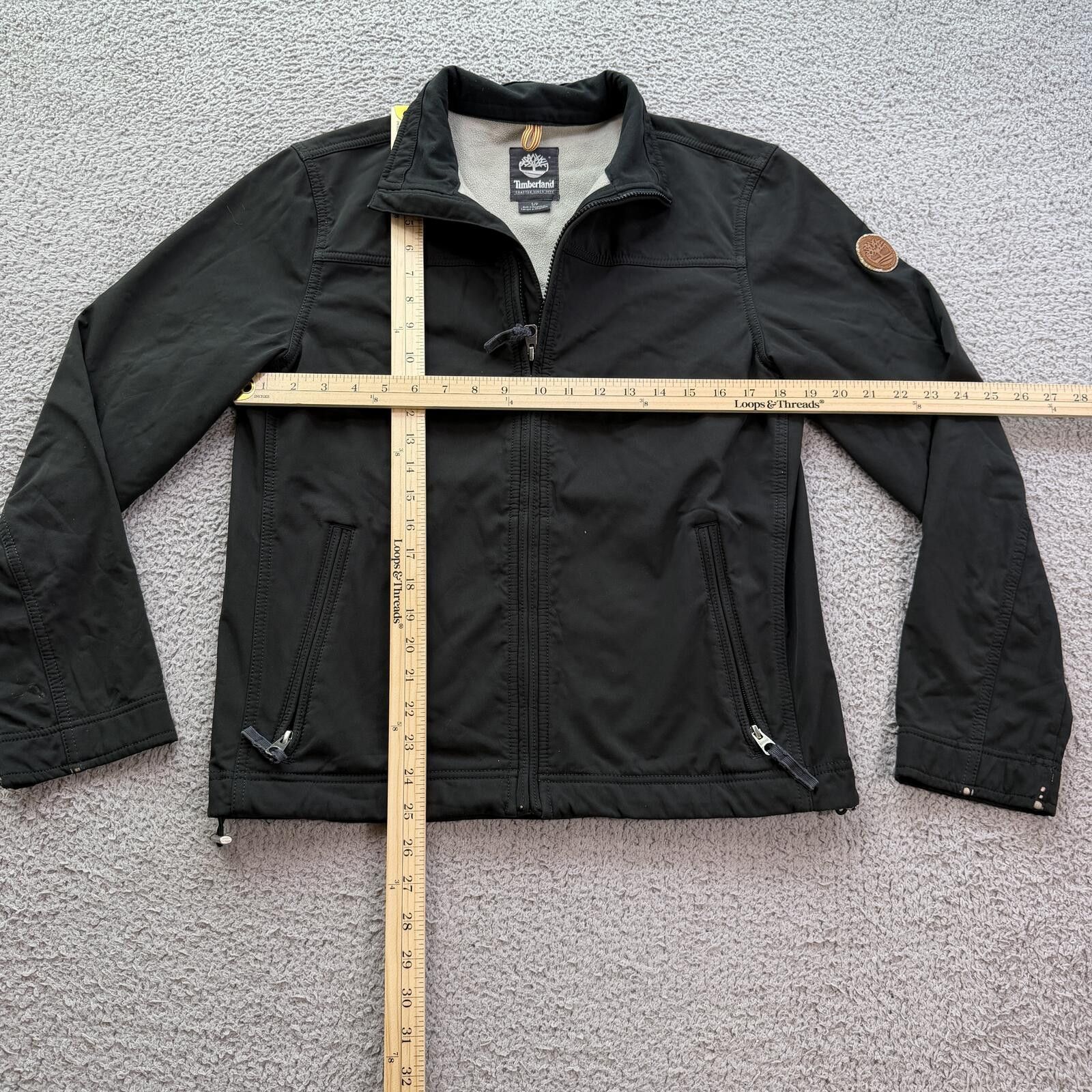 Timberland Timberland Black Softshell Jacket Fleece Outdoor Coat Mens S Size US S / EU 44-46 / 1 - 3 Thumbnail