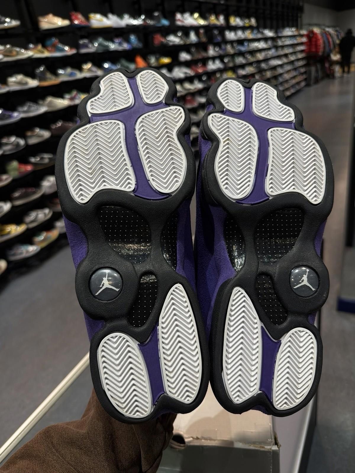 Jordan Brand Jordan Retro 13 Sneakers Black and Purple Size 13 Size US 13 / EU 46 - 10 Thumbnail
