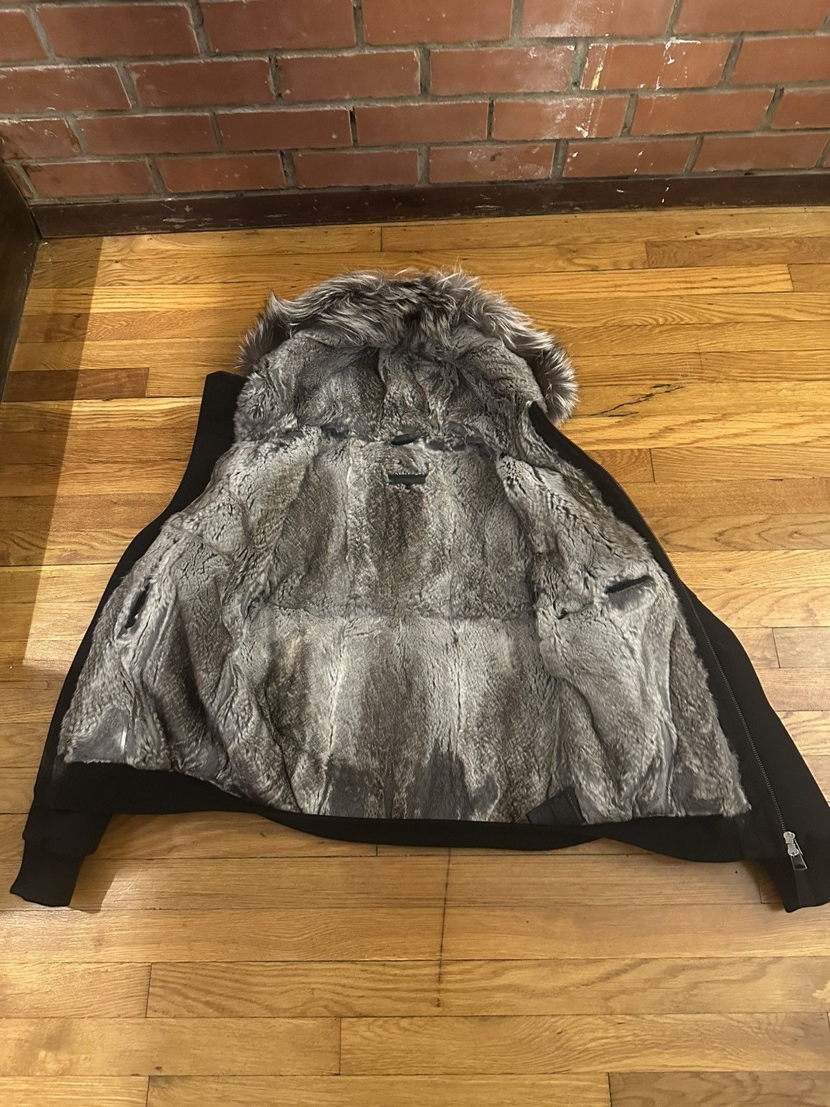 Mackage Mackage Fulton Rabbit Fur Lined Bomber Size US S / EU 44-46 / 1 - 2 Thumbnail