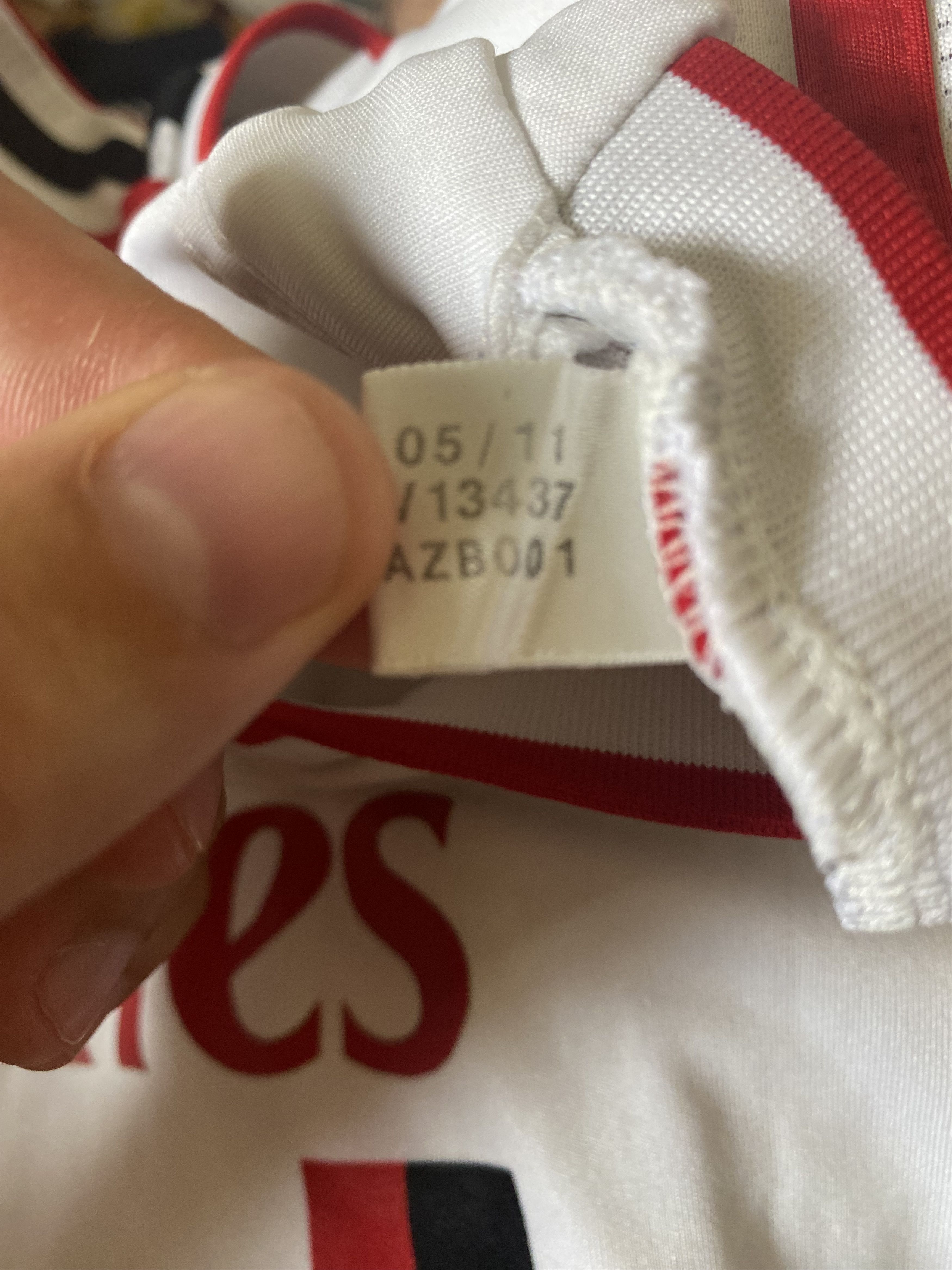 Adidas A.C. MILAN - 2010 - 2011 - children's 140 - Adidas - UNIQUE Size US XXS / EU 40 - 4 Thumbnail