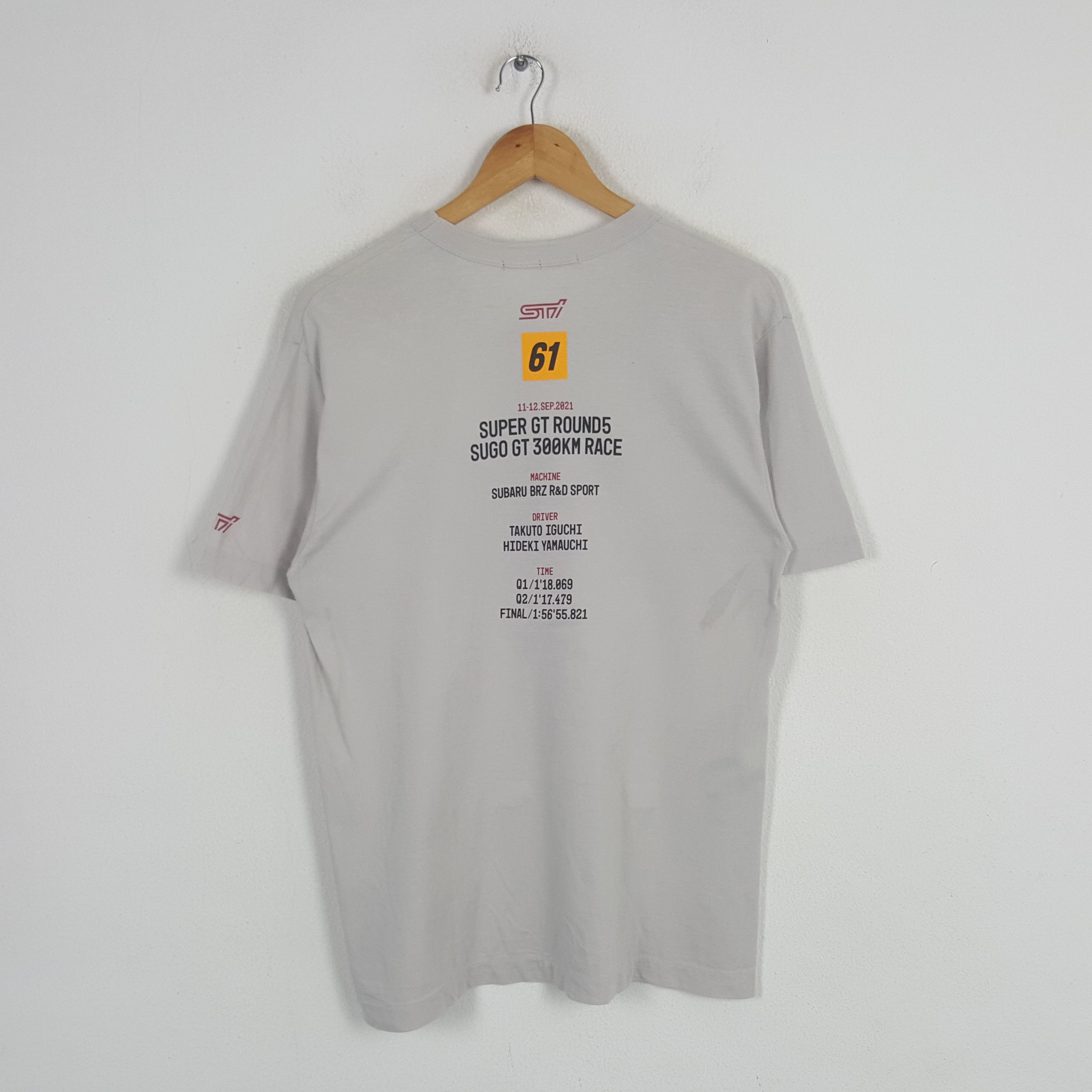 Other Vintage Subaru SUGO GT 300km Race Tshirt C285N53 Size US M / EU 48-50 / 2 - 3 Thumbnail