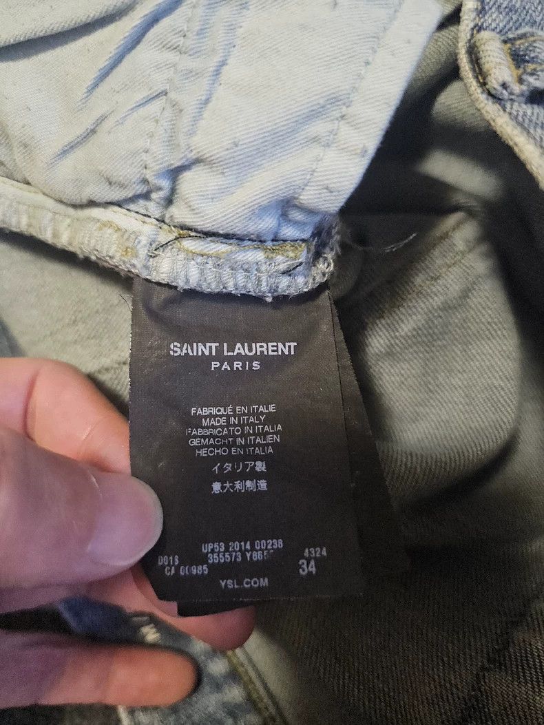Saint Laurent Paris Saint Laurent Paris Light Jeans 2505-Nextarrow Size US 34 / EU 50 - 5 Thumbnail