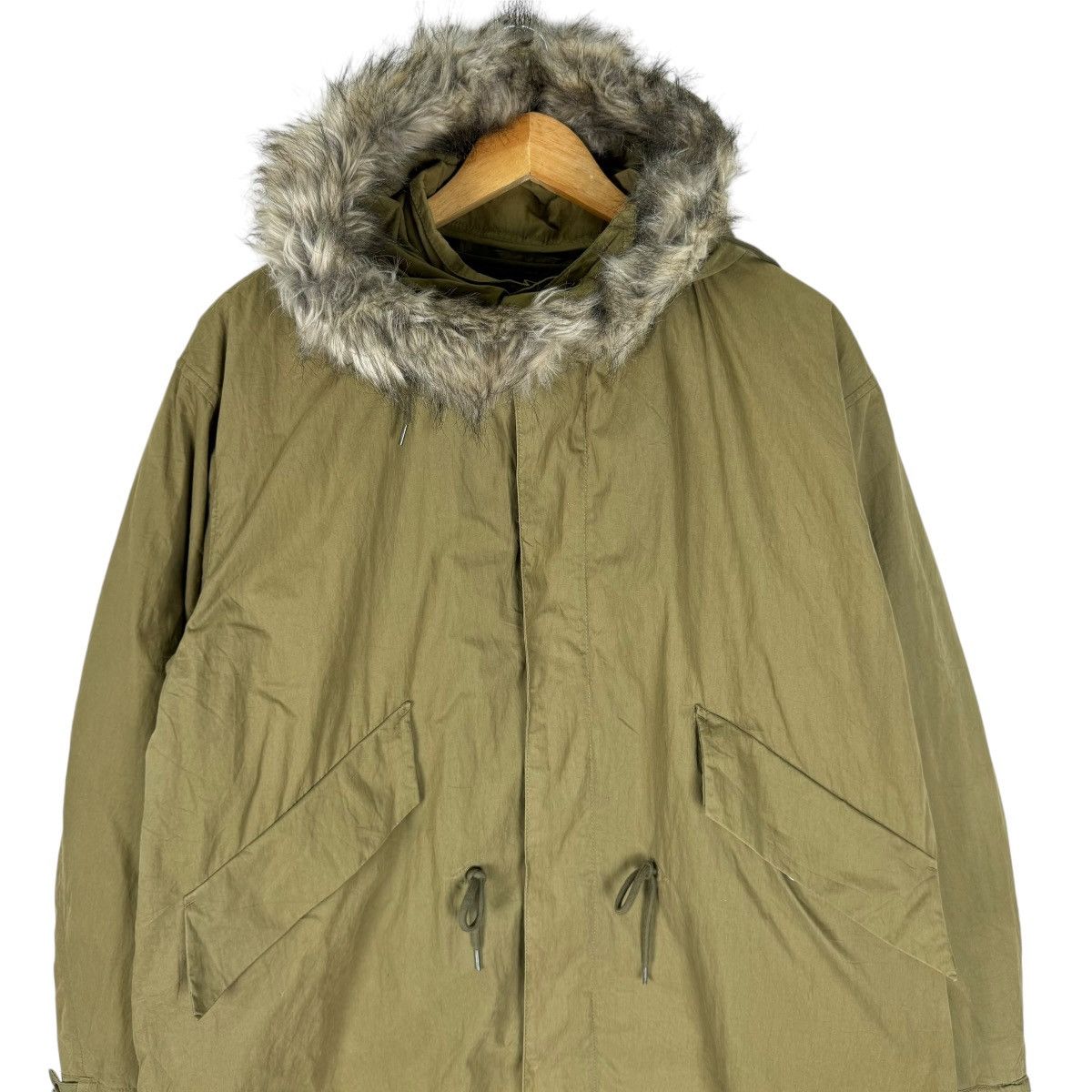 Global Work ❄️GLOBAL WORK HOODIE FUR FISHTAIL PARKA JACKET Size US L / EU 52-54 / 3 - 3 Thumbnail