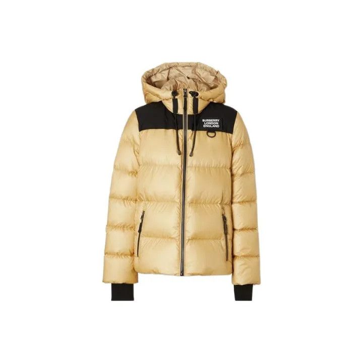 Burberry Burberry Logo Hooded Down Jacket for Women 0079 Size XL / US 12-14 / IT 48-50 - 1 Thumbnail