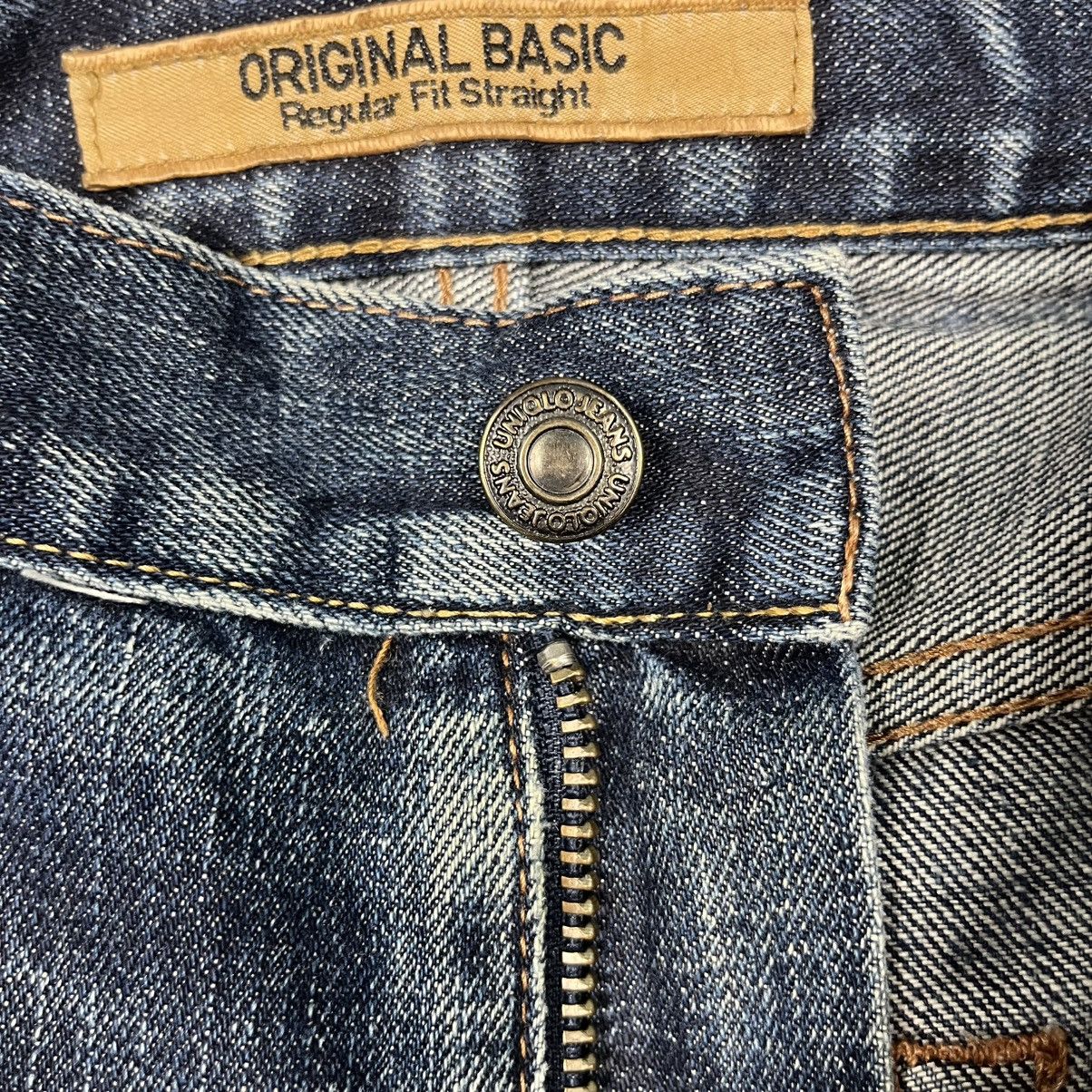 Japanese Brand Vintage Japanese Designer Distressed Faded Denim Size US 32 / EU 48 - 17 Thumbnail
