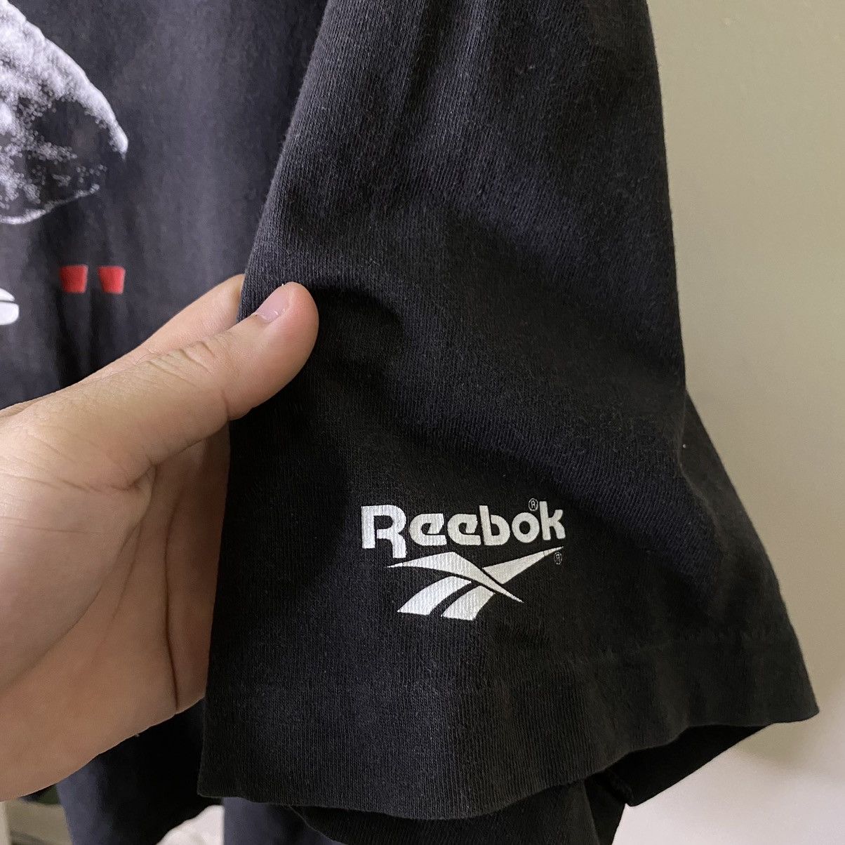 Reebok × Vintage Vintage 1990s Reebok Meg Soccer Tee Size US L / EU 52-54 / 3 - 3 Thumbnail