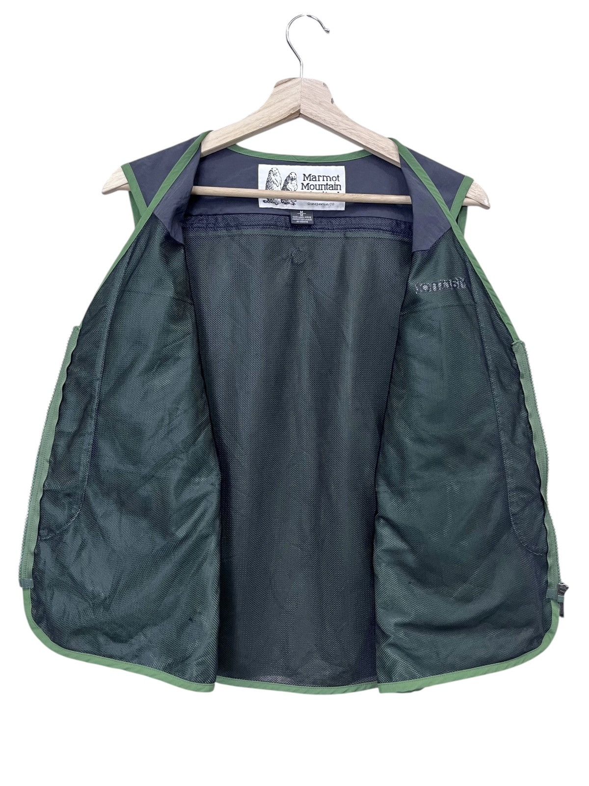 Number (N)ine 🔥Vintage MARMOT MOUNTAIN LIMITED x DESCENTE Hype Nylon Vest Size US M / EU 48-50 / 2 - 6 Thumbnail
