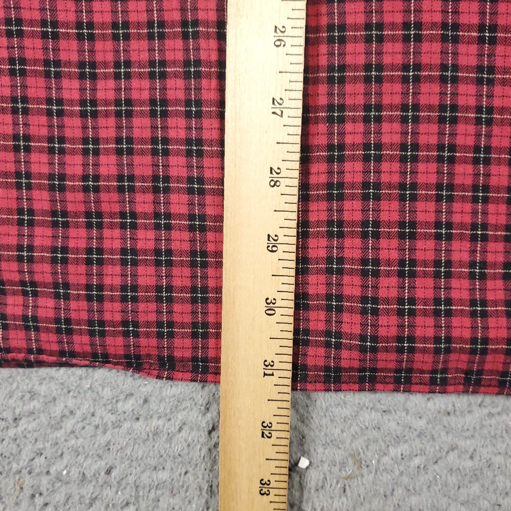 Ralph Lauren Ralph Lauren Shirt Mens XL Red Black Plaid Button-Up Long Sleeve Casual Classic Preppy Button-Down Men XL Red Plaid Size US XL / EU 56 / 4 - 5 Thumbnail