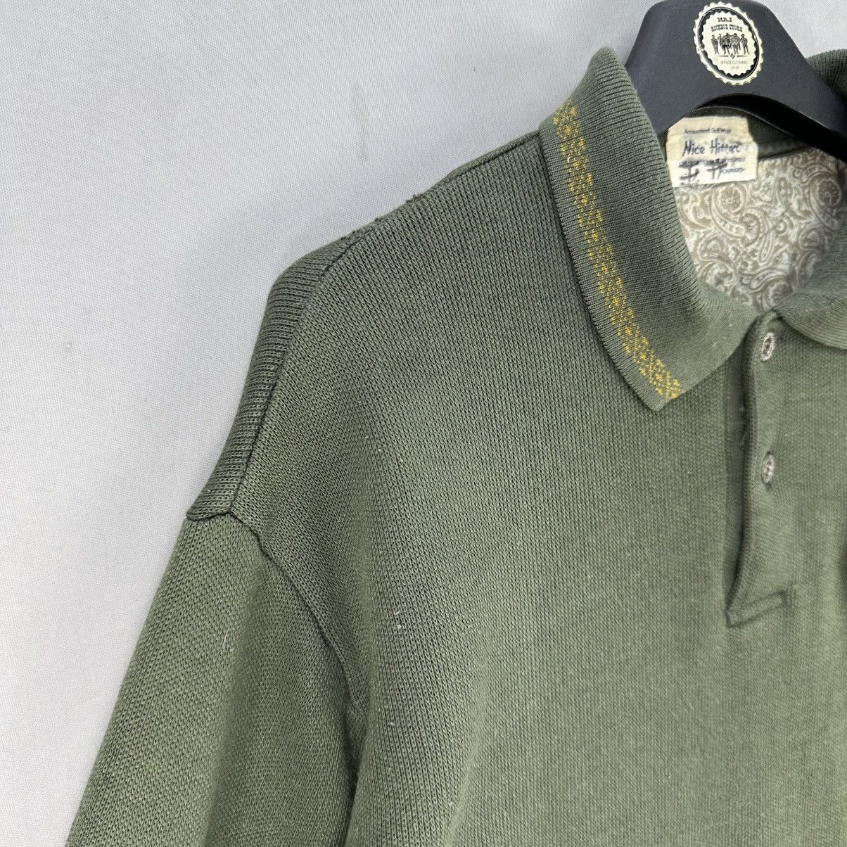 Japanese Brand Vintage 90's Amusement Golf Wear Retro Shirt by Nice Hilter Size US M / EU 48-50 / 2 - 2 Thumbnail