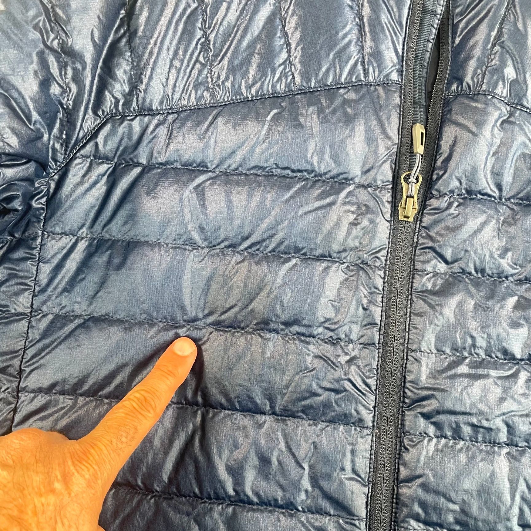 Outdoor Research Outdoor Research 800 Tech Down Puffer Jacket Men M Navy Blue Pertex Size US M / EU 48-50 / 2 - 5 Thumbnail