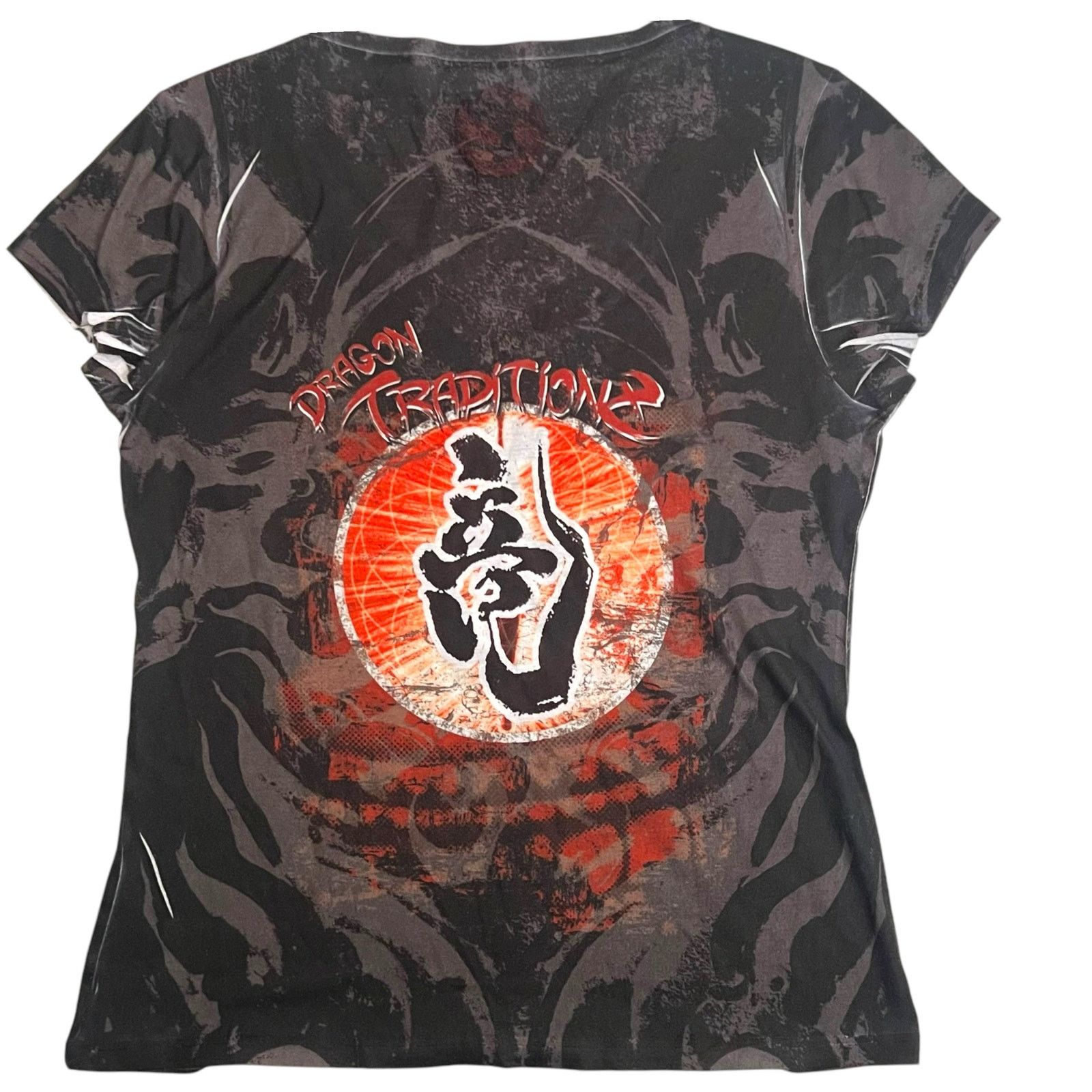 Other Dragon Traditionz Women’s T-Shirt Martial Arts Asian Symbol Size M / US 6-8 / IT 42-44 - 4 Thumbnail