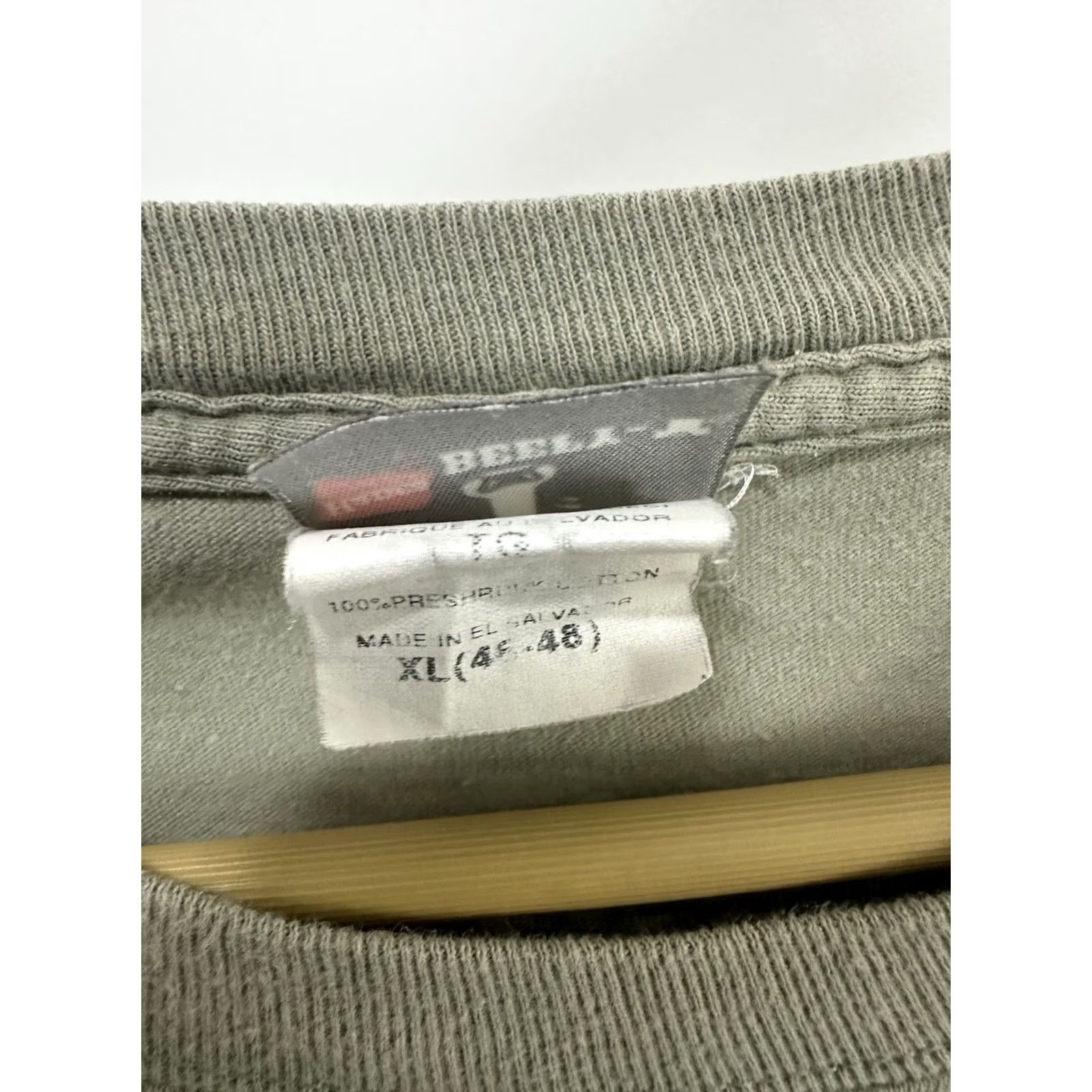 Hanes VTG Bonsai Exhibition Garden North Carolina Arboretum Faded Worn LS T-Shirt XL Hanes Sage Green Men Shirt Grunge Outdoor 90s Theme Mens Size US XL / EU 56 / 4 - 4 Thumbnail