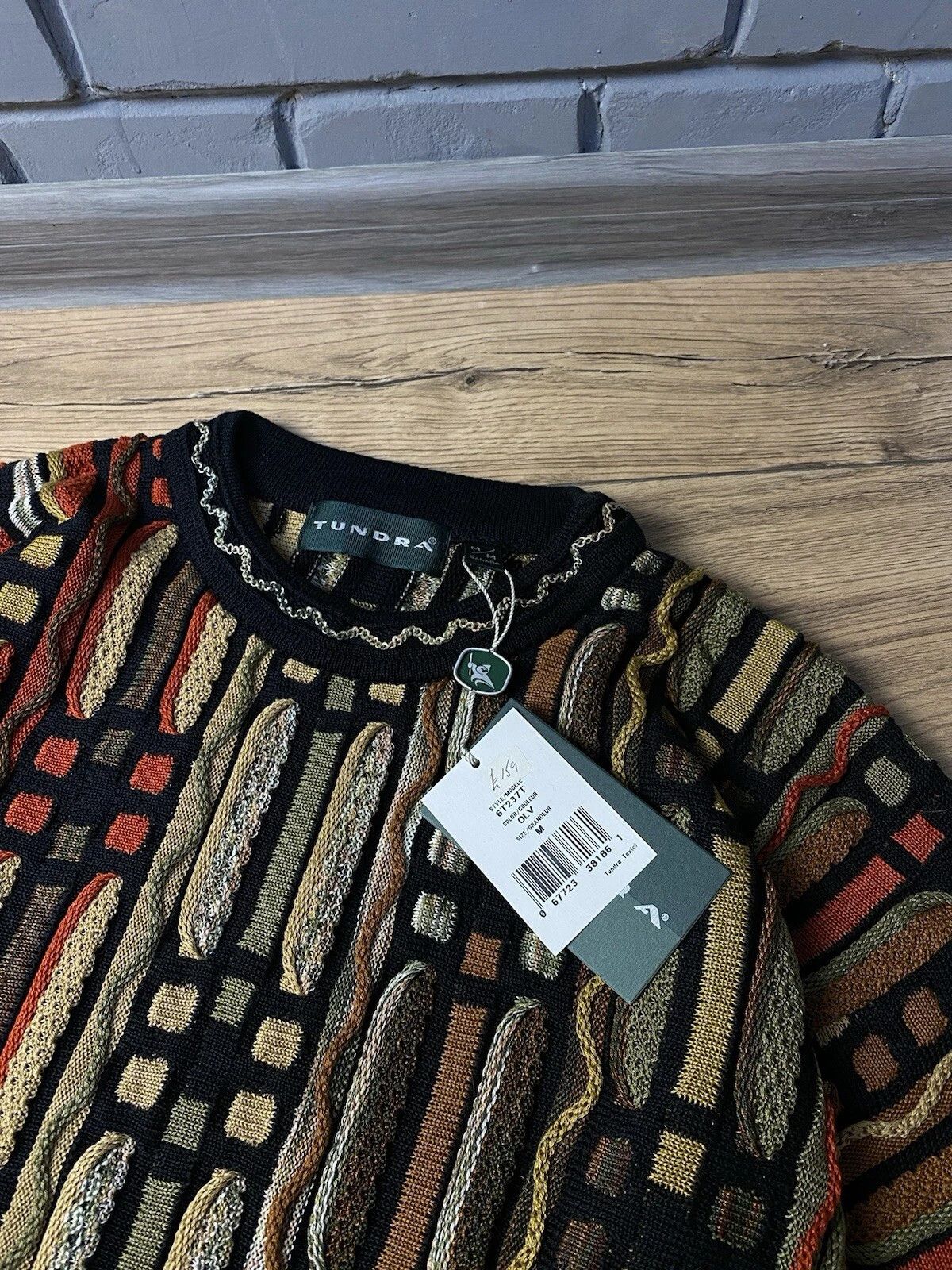 Tundra Tundra Coogi Style Sweater New Sz M Size US M / EU 48-50 / 2 - 2 Thumbnail