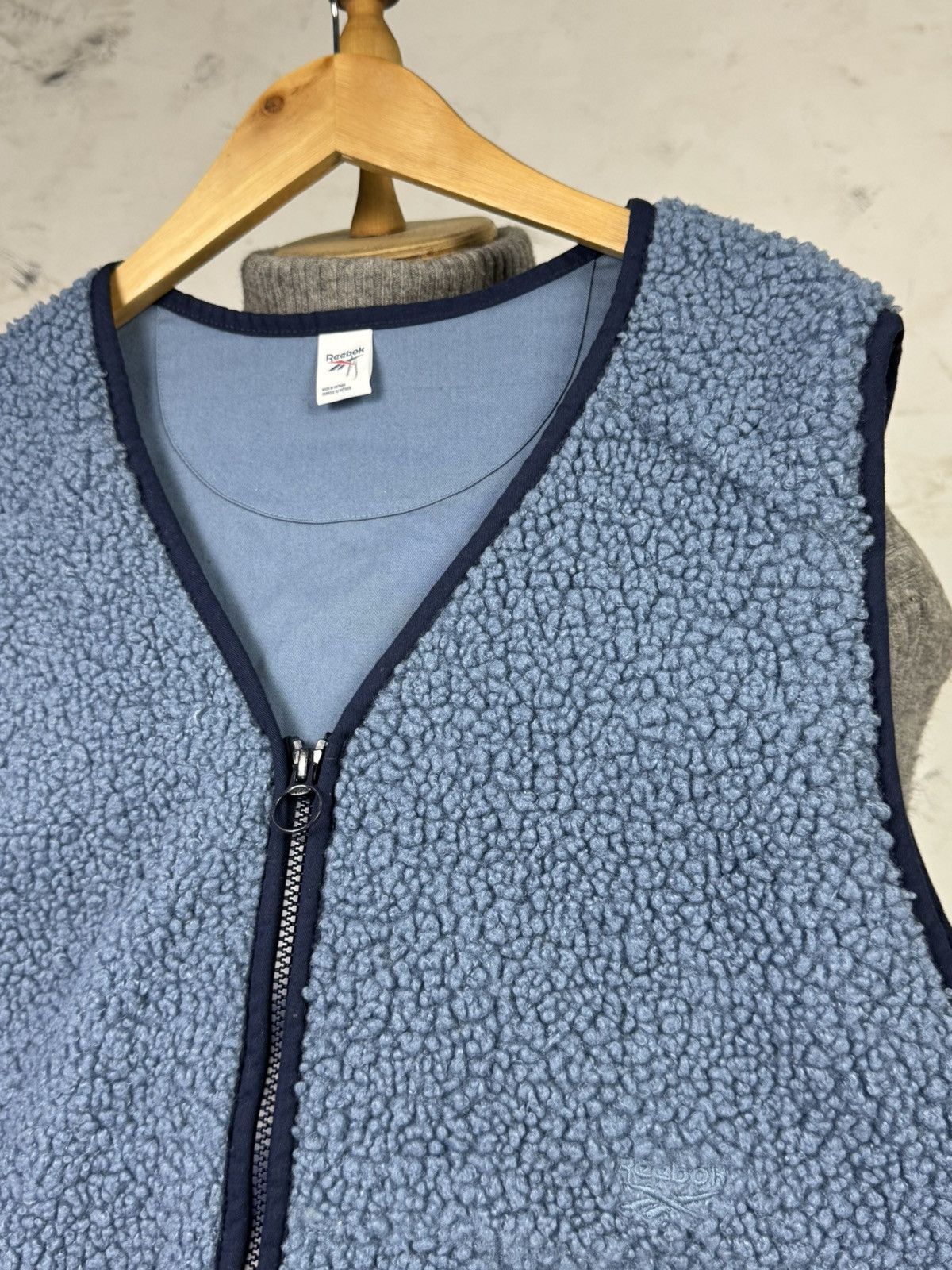 Reebok Vintage Reebok Fleece Vest Size M Size US M / EU 48-50 / 2 - 4 Thumbnail
