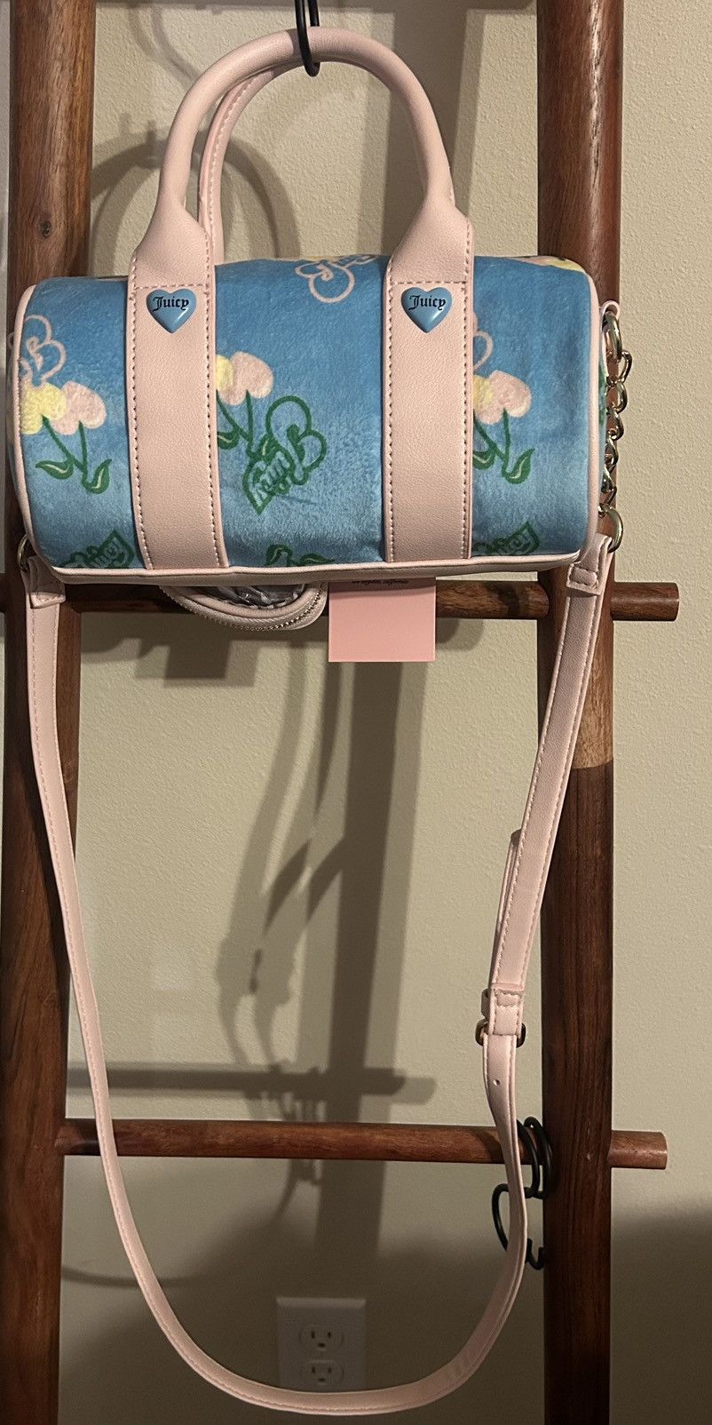 Juicy Couture Juicy Couture Retro Juicy Cherry Mini Bag Blue Gleam Multi Size ONE SIZE - 6 Thumbnail