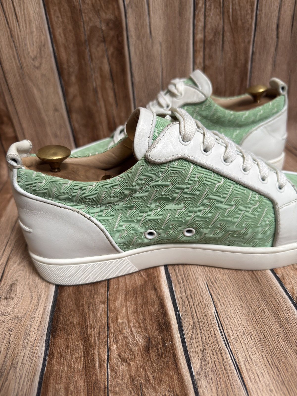 Christian Louboutin Rantulow Orlato CL monogram sneaker Size US 10.5 / EU 43-44 - 13 Thumbnail