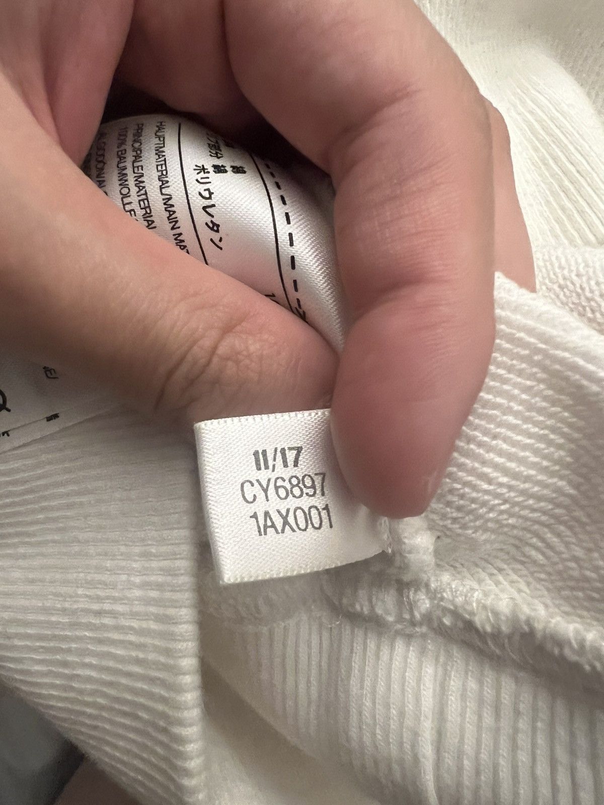 Adidas × Y-3 × Yohji Yamamoto Y-3 Classic White Hoodie Size US S / EU 44-46 / 1 - 9 Thumbnail