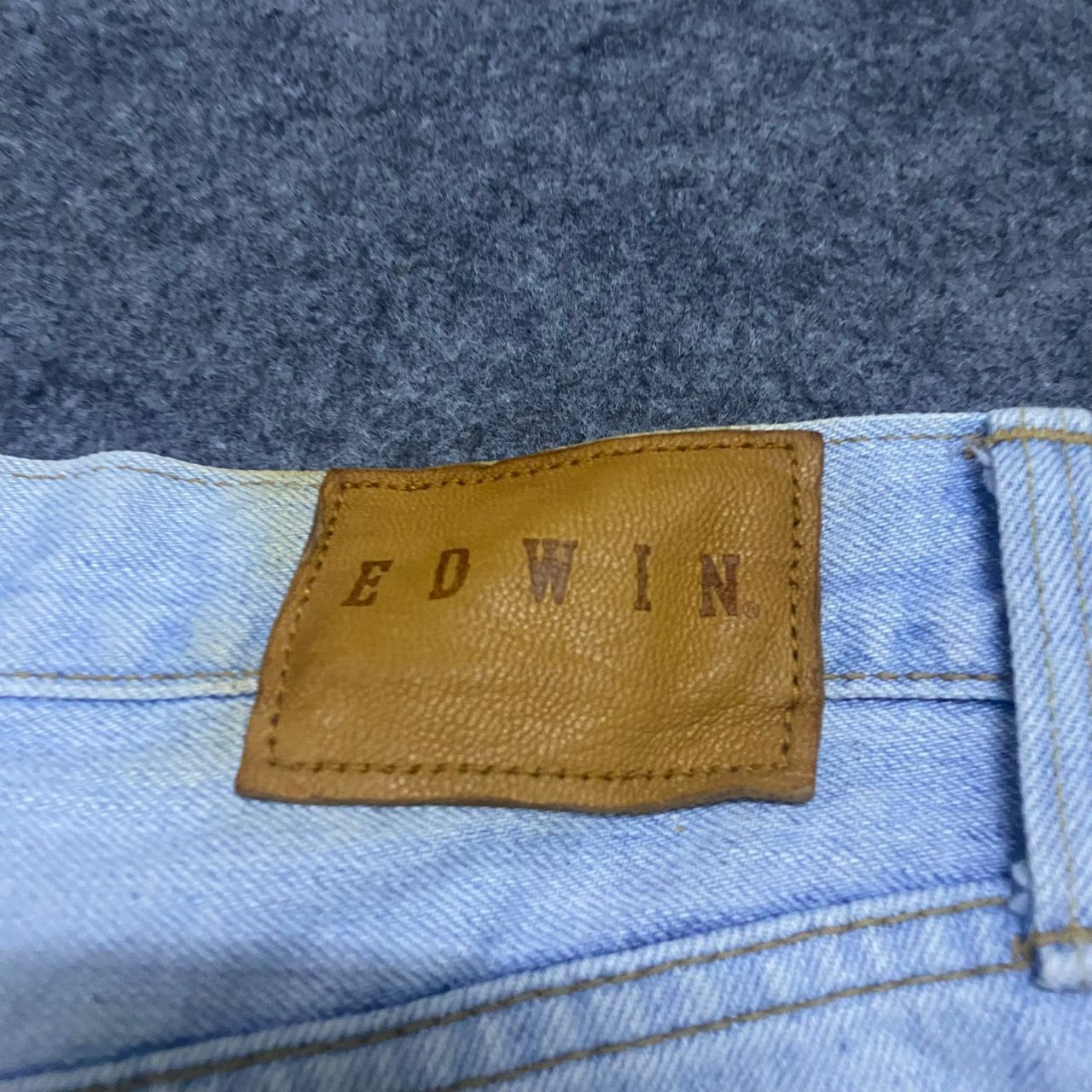 If Six Was Nine 💥Best Offer💥Edwin 503 TP Patchwork Distressed Denim Size US 31 - 15 Thumbnail