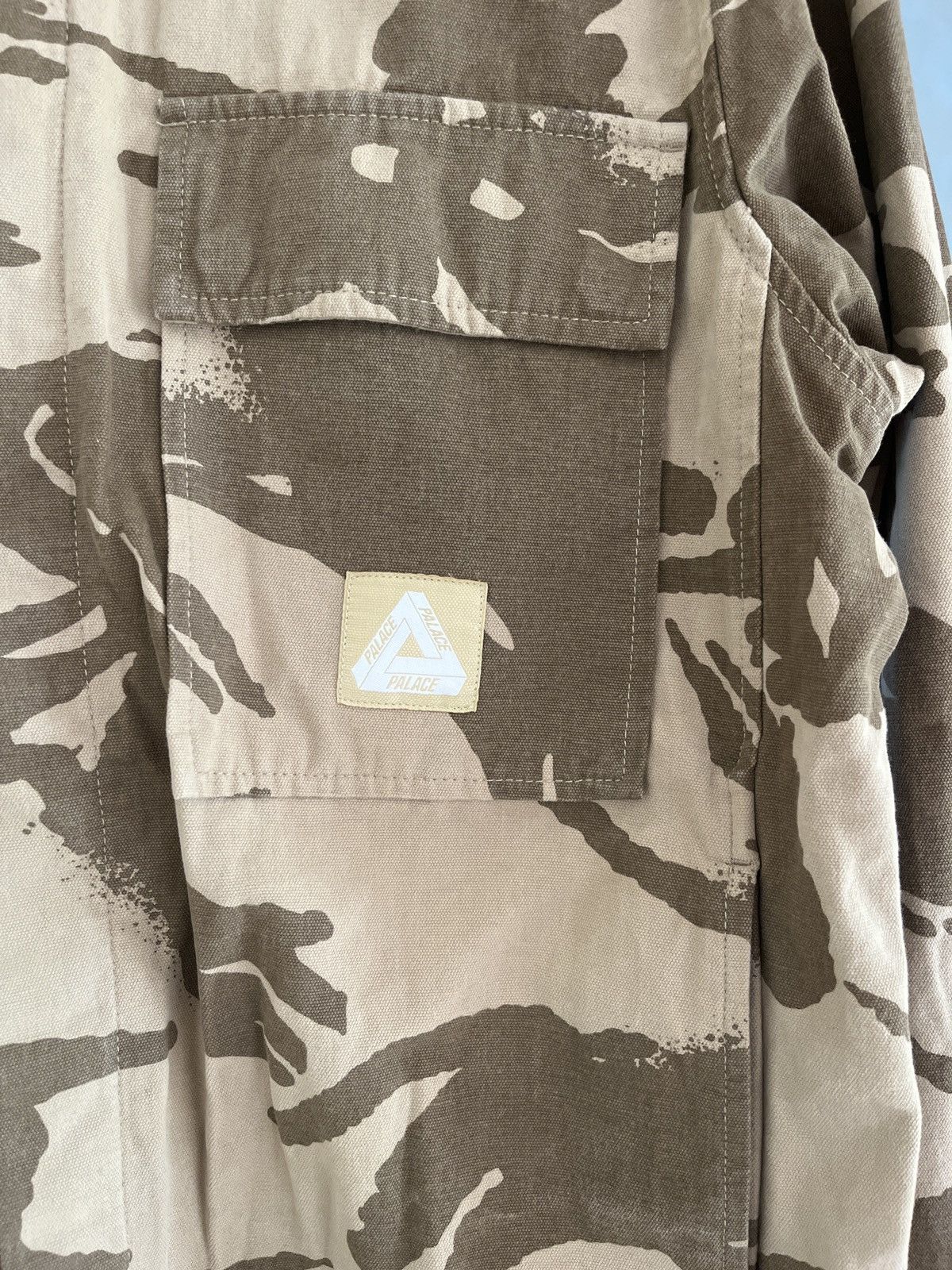 Palace Palace camo canvas shirt Size US L / EU 52-54 / 3 - 5 Thumbnail