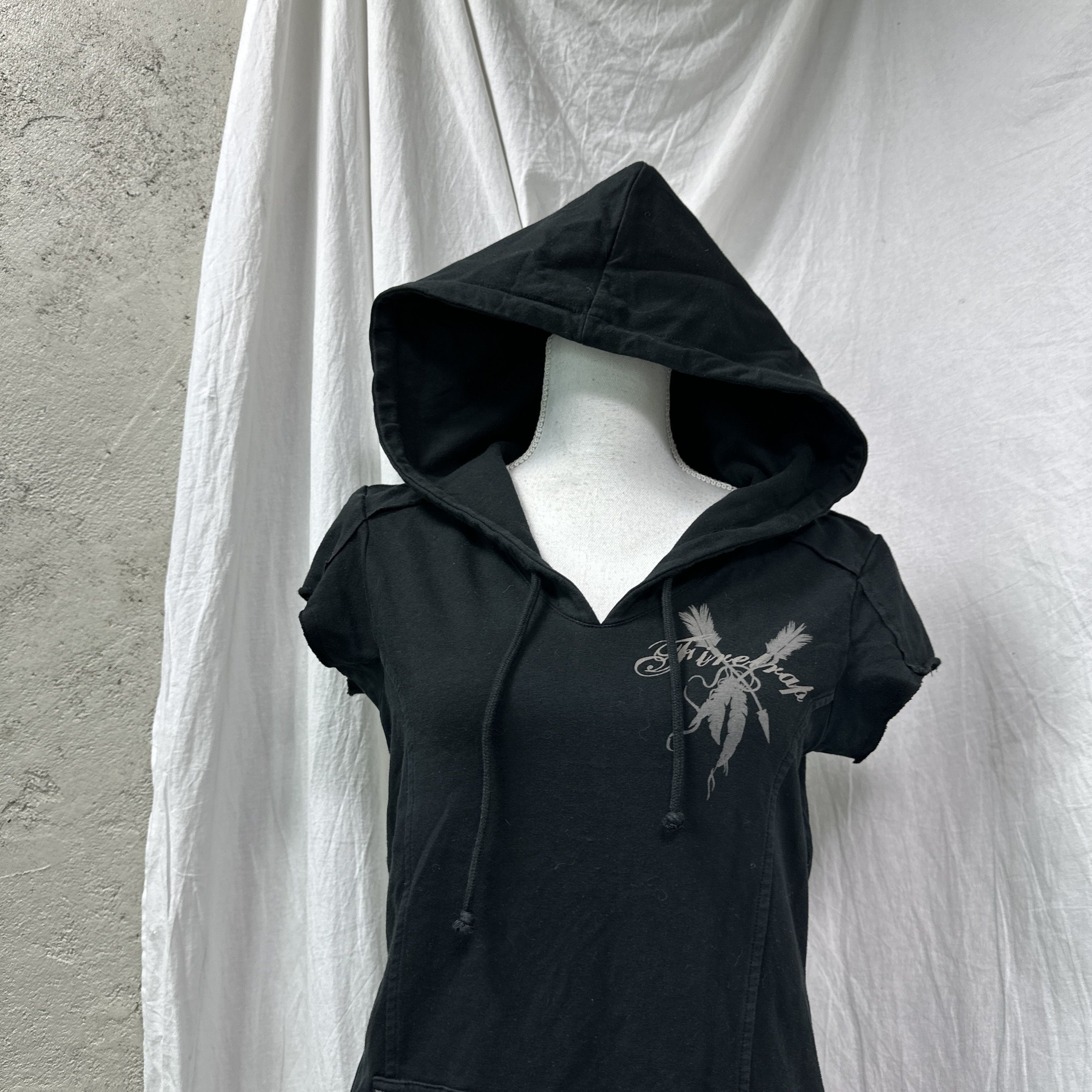 Firetrap Vintage Streetwear Hip Hop Firetrap Hoodie Dress Y2K Size S / US 4 / IT 40 - 7 Thumbnail