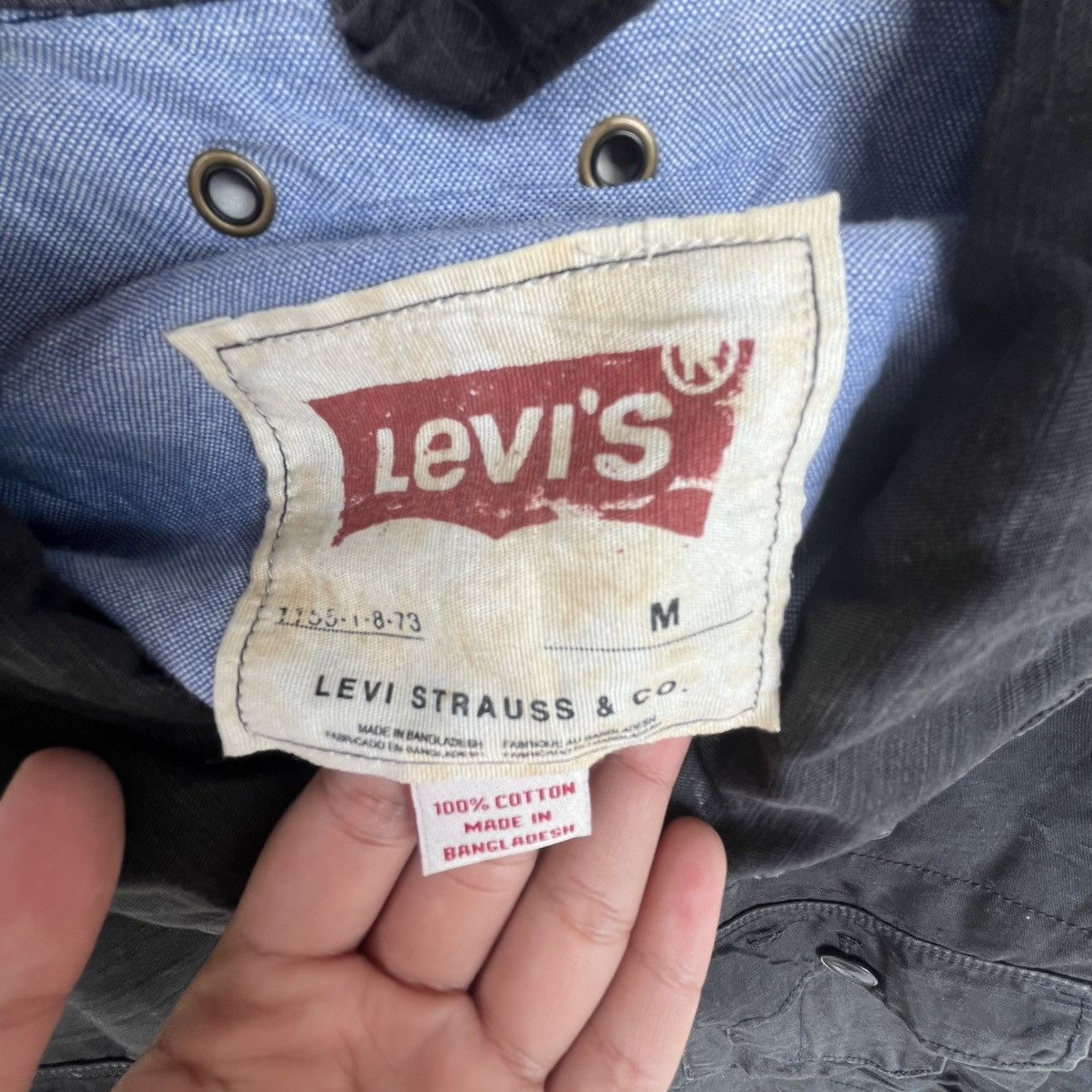 Other Vintage Levi's black Denim Jacket Size M Size US M / EU 48-50 / 2 - 8 Thumbnail